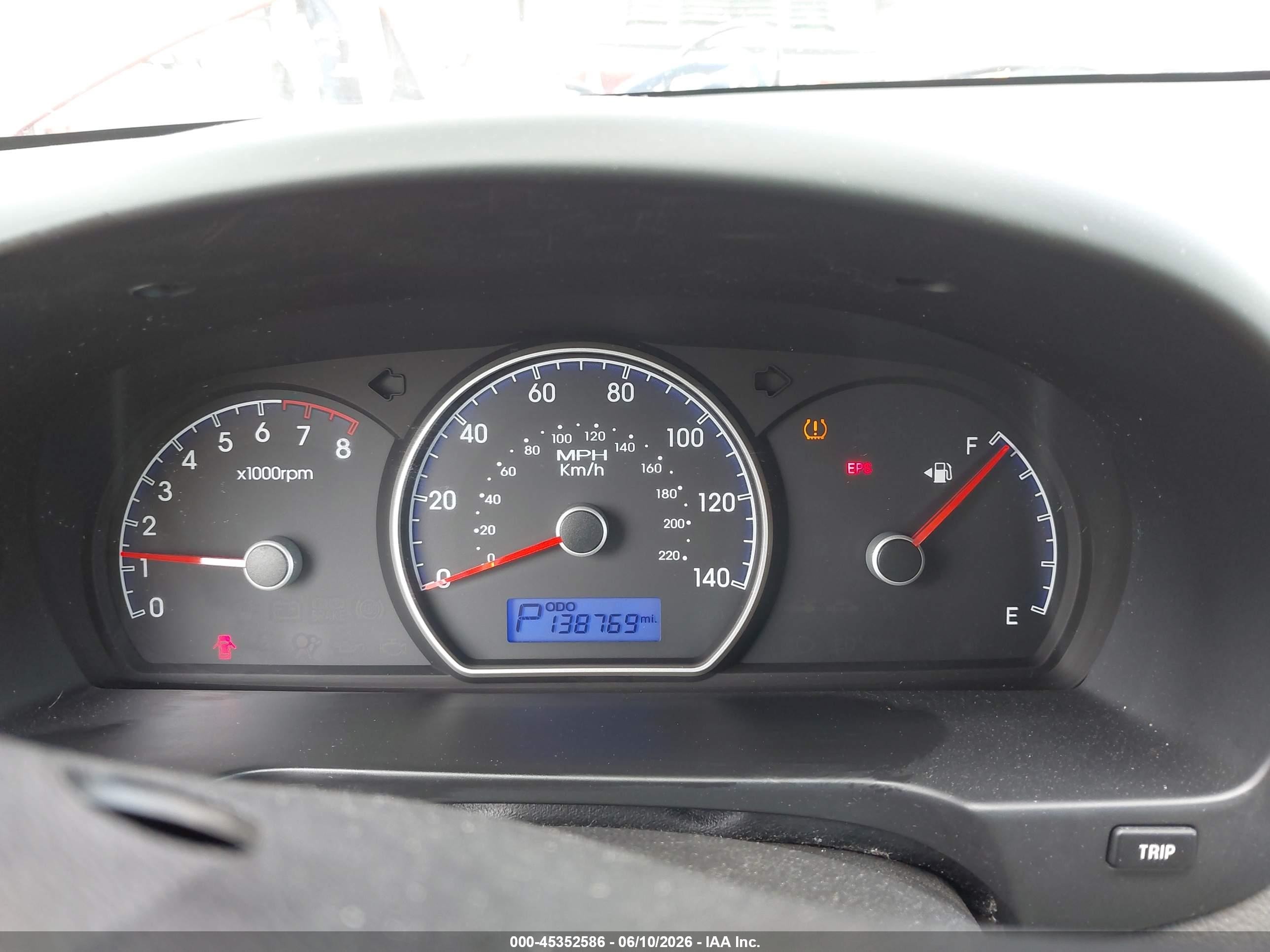 2010 Hyundai Elantra Gls Red vin: KMHDU4ADXAU984844
