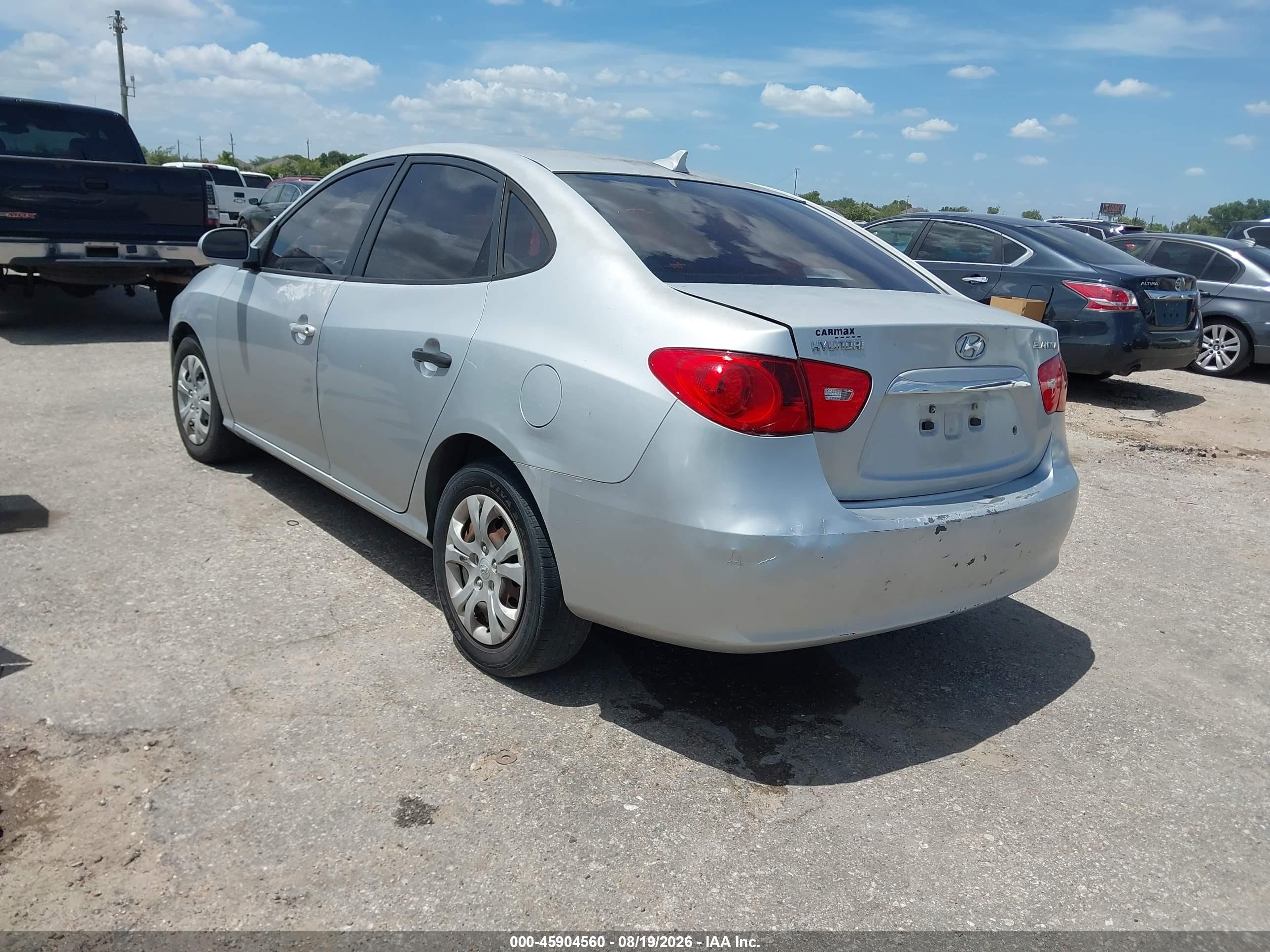 2010 Hyundai Elantra Gls Серебряный vin: KMHDU4ADXAU991762