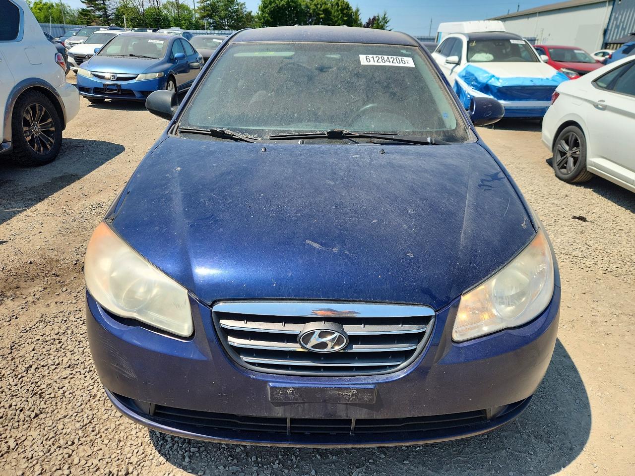 2010 Hyundai Elantra Blue Синий vin: KMHDU4BD8AU984369