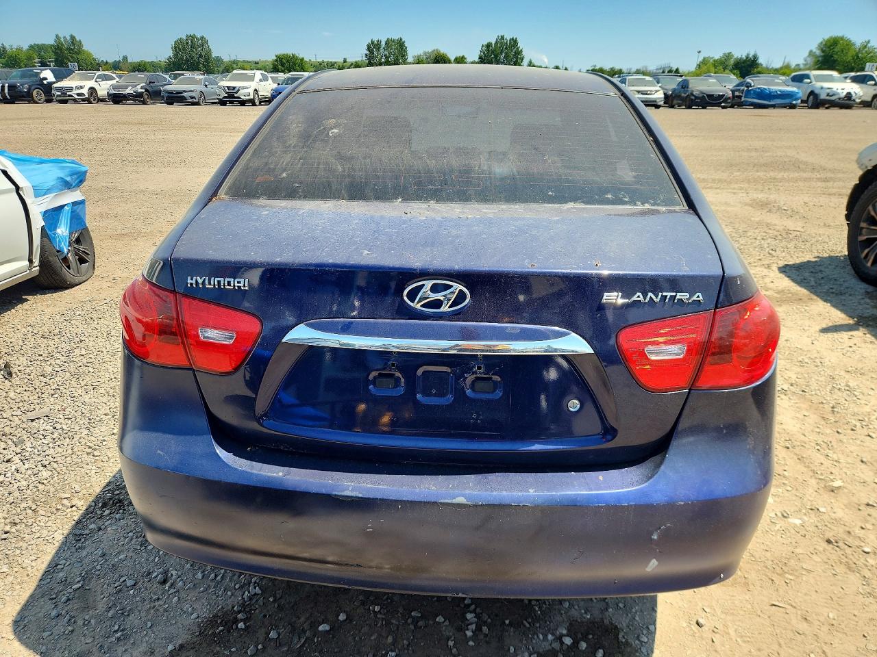 2010 Hyundai Elantra Blue Синий vin: KMHDU4BD8AU984369