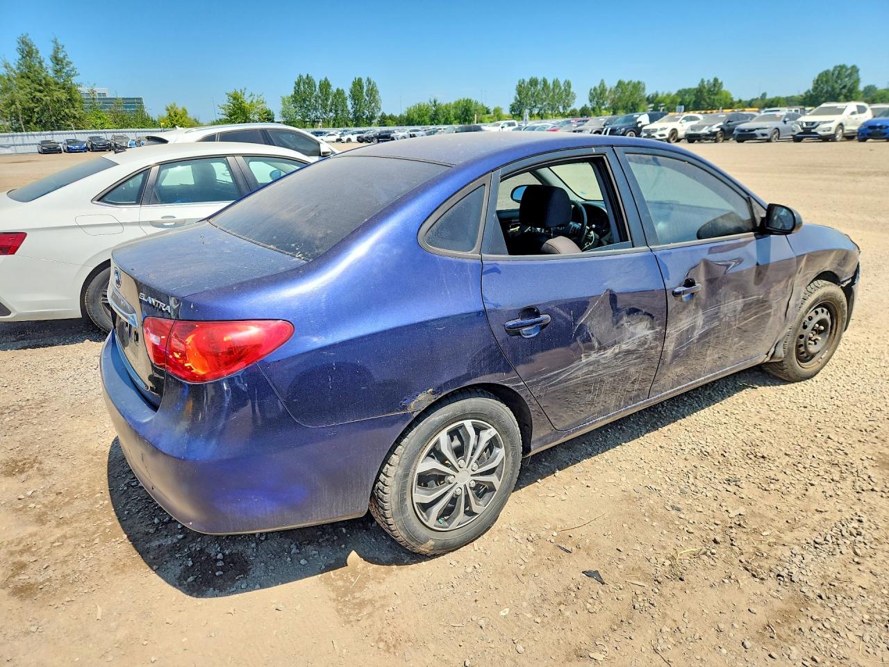 2010 Hyundai Elantra Blue Синий vin: KMHDU4BD8AU984369