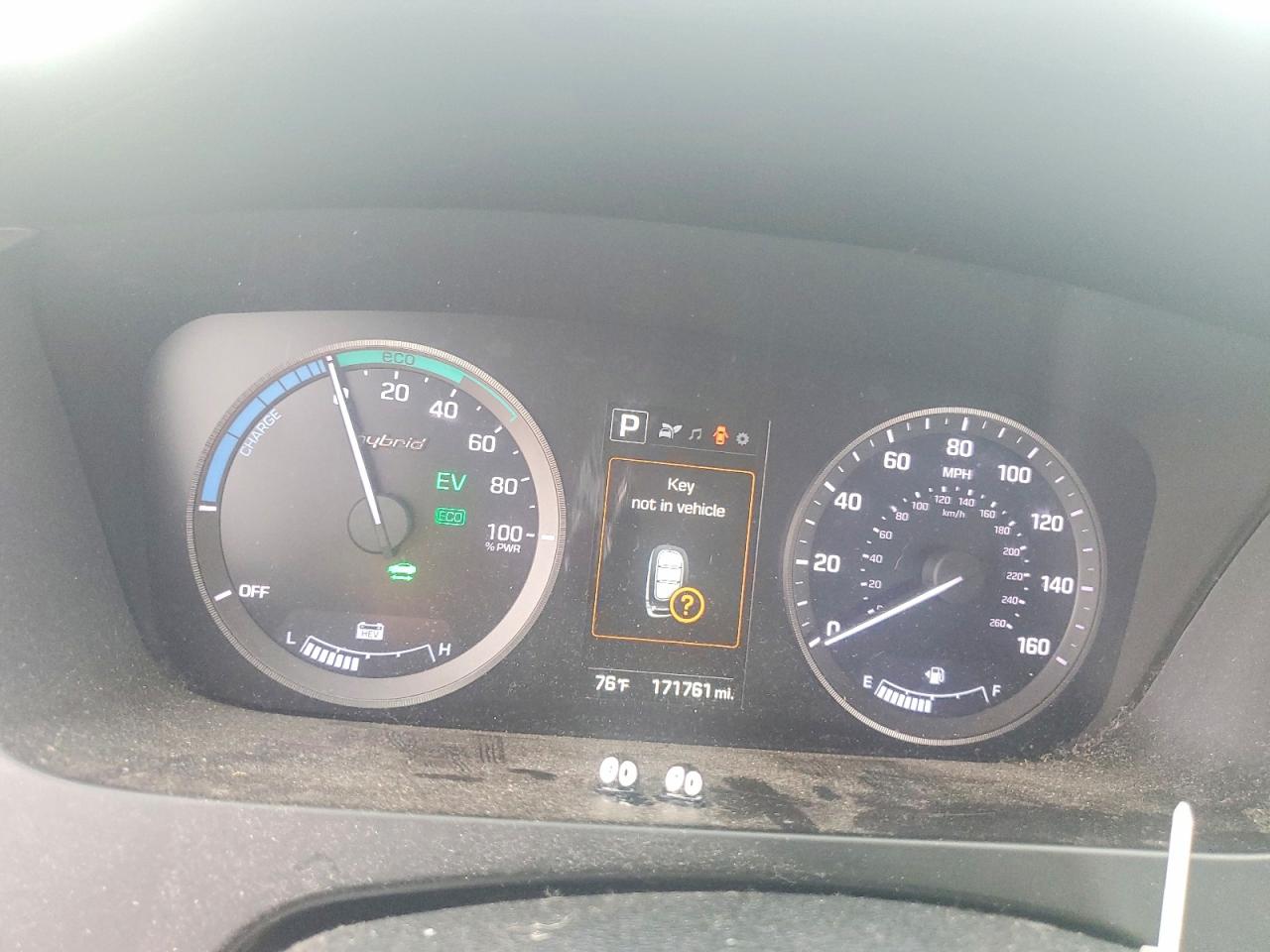 2016 Hyundai Sonata Hybrid Se Silver vin: KMHE24L14GA025494