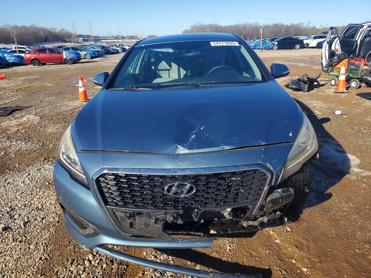 2016 Hyundai Sonata Se Blue vin: KMHE24L16GA025271