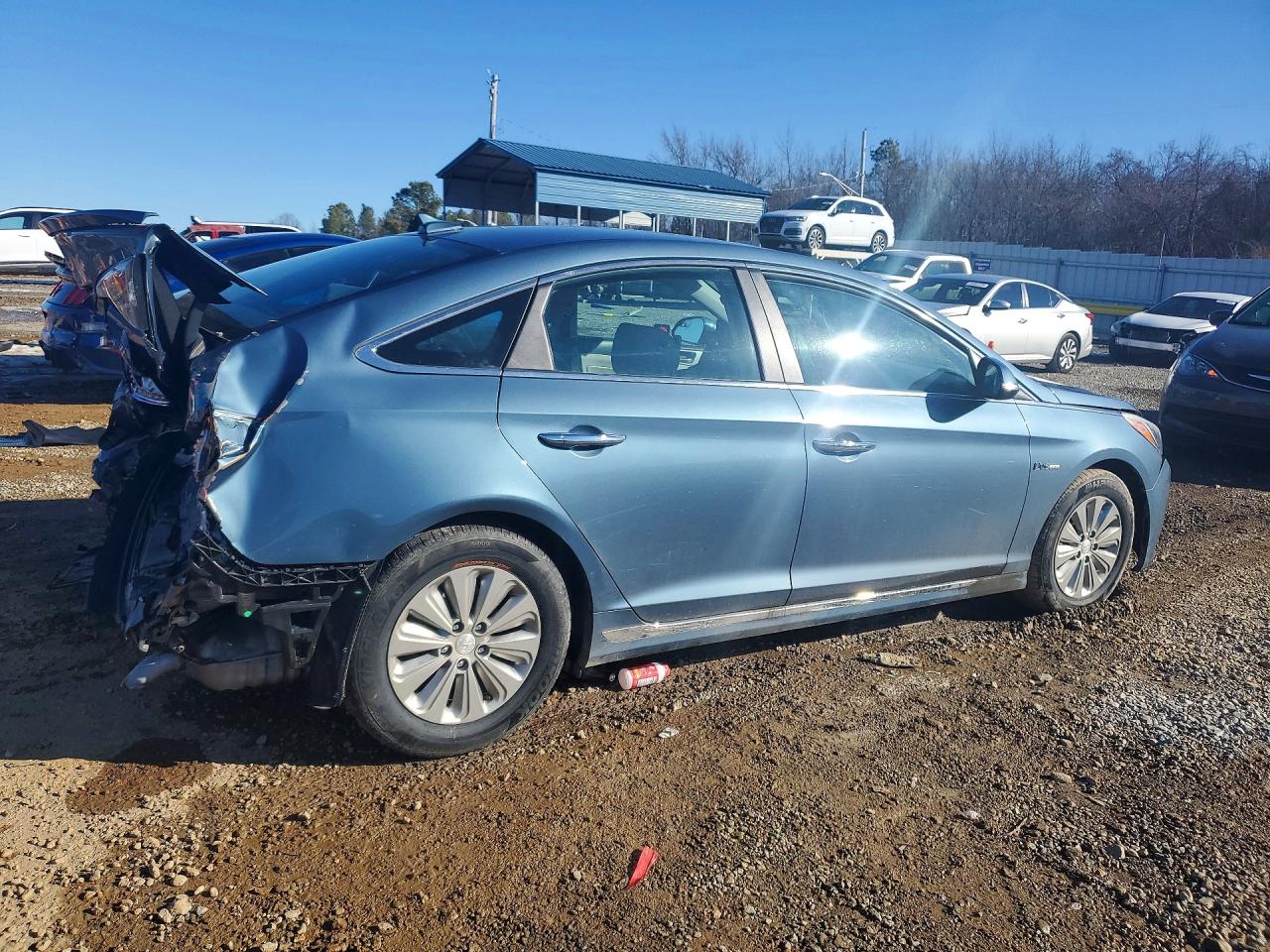 2016 Hyundai Sonata Se Blue vin: KMHE24L16GA025271