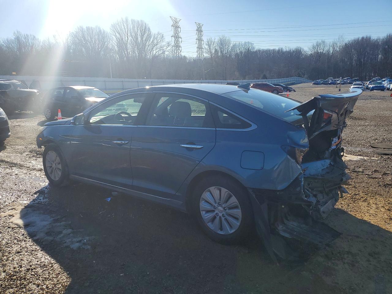 2016 Hyundai Sonata Se Blue vin: KMHE24L16GA025271