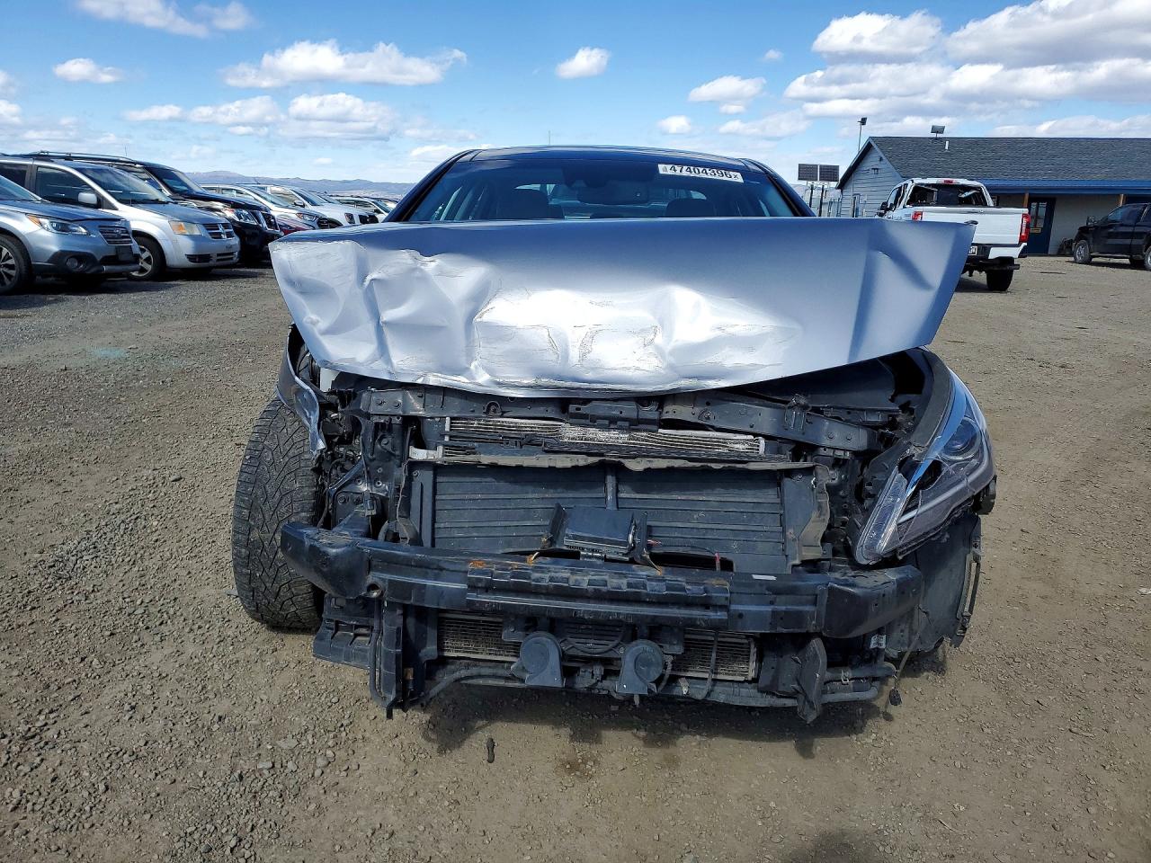 2016 Hyundai Sonata Hybrid Limited Gray vin: KMHE34L12GA012627