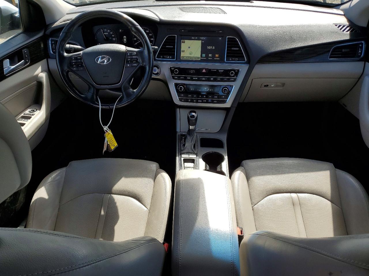 2016 Hyundai Sonata Hybrid Limited Gray vin: KMHE34L12GA012627
