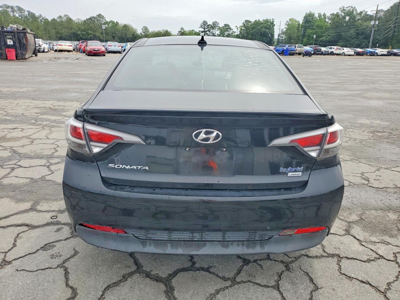 2017 Hyundai Sonata Hybrid Limited Black vin: KMHE34L34HA066773
