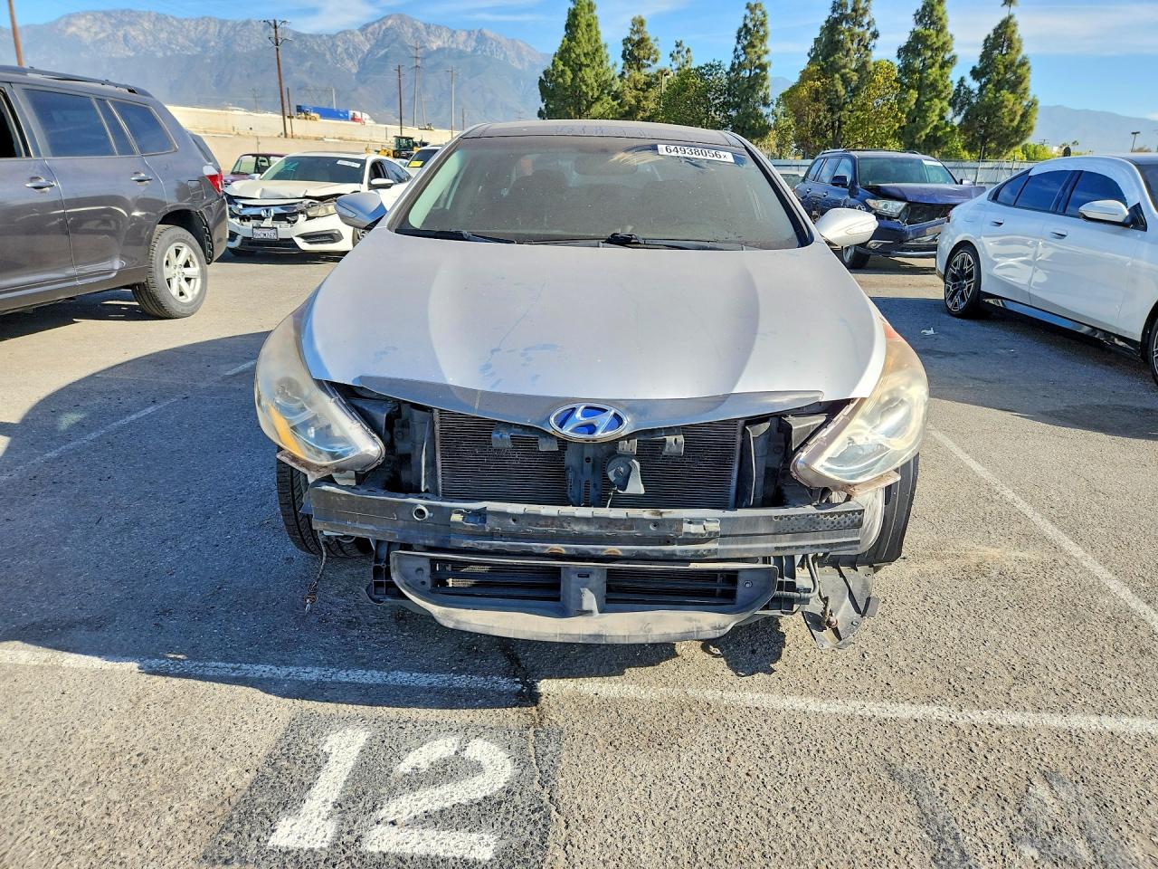 2011 Hyundai Sonata Hybrid Серебряный vin: KMHEC4A40BA007934