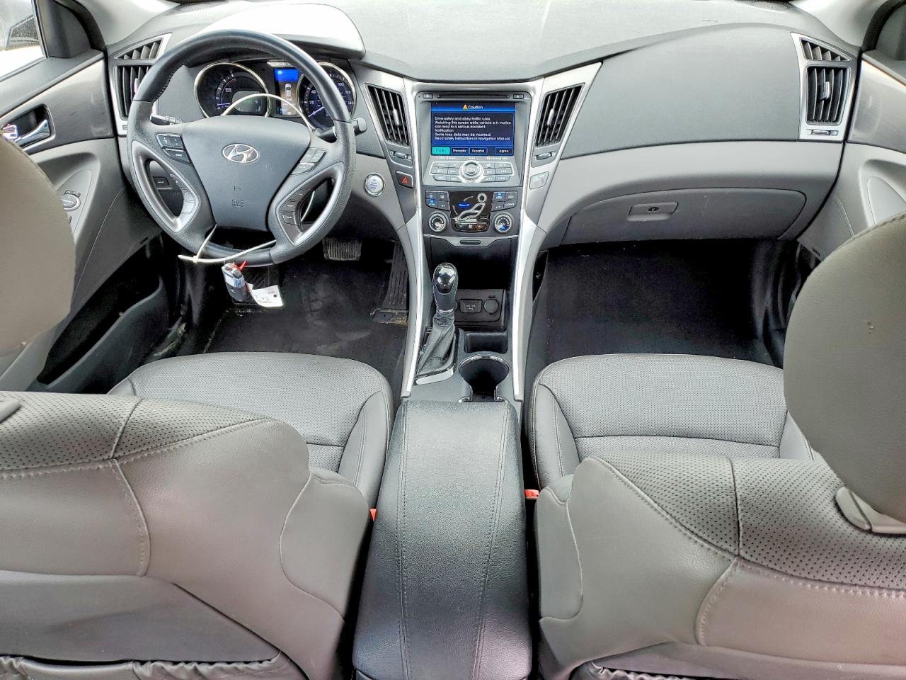 2011 Hyundai Sonata Hybrid Silver vin: KMHEC4A40BA018318