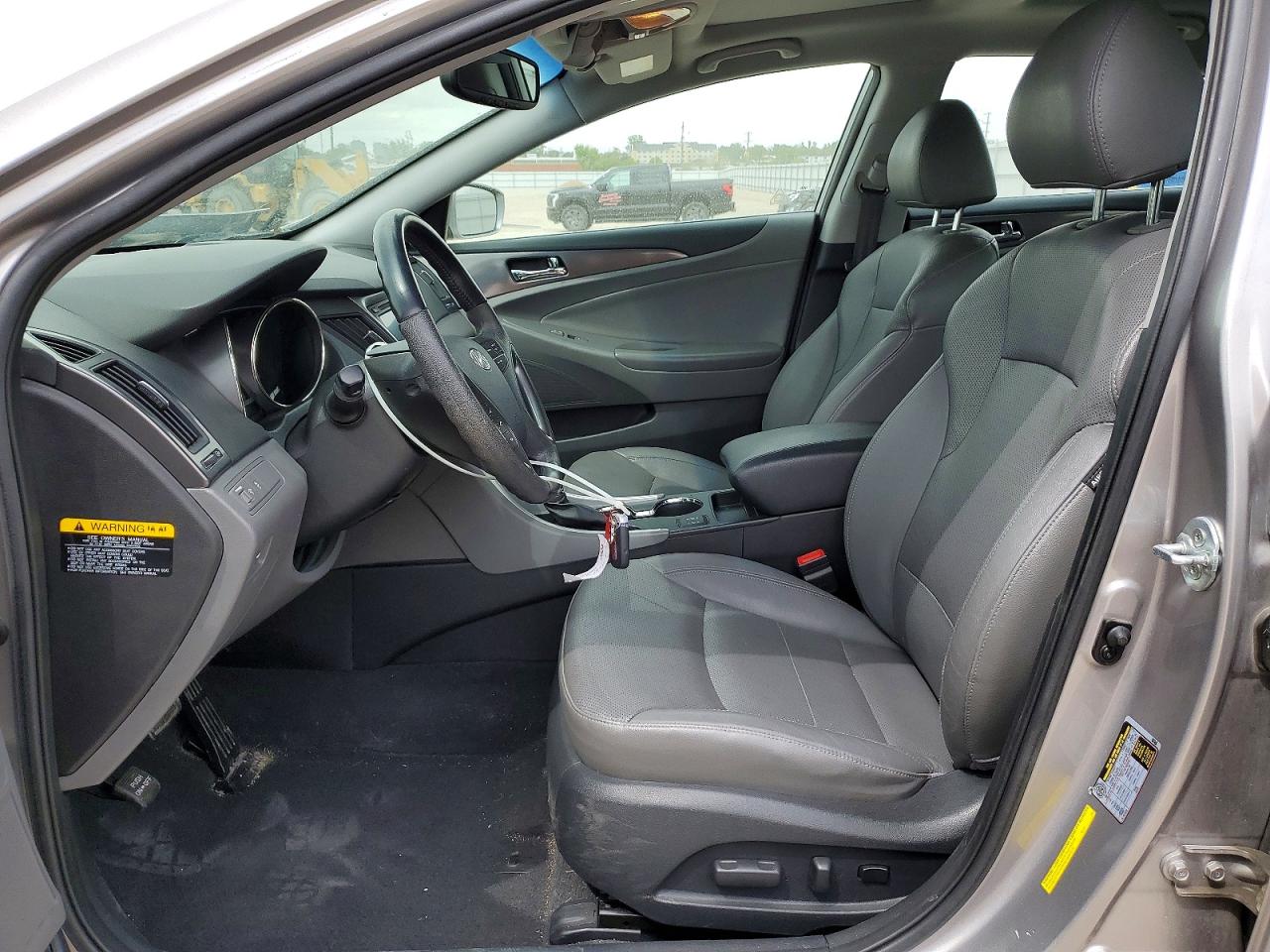 2011 Hyundai Sonata Hybrid Silver vin: KMHEC4A40BA018318