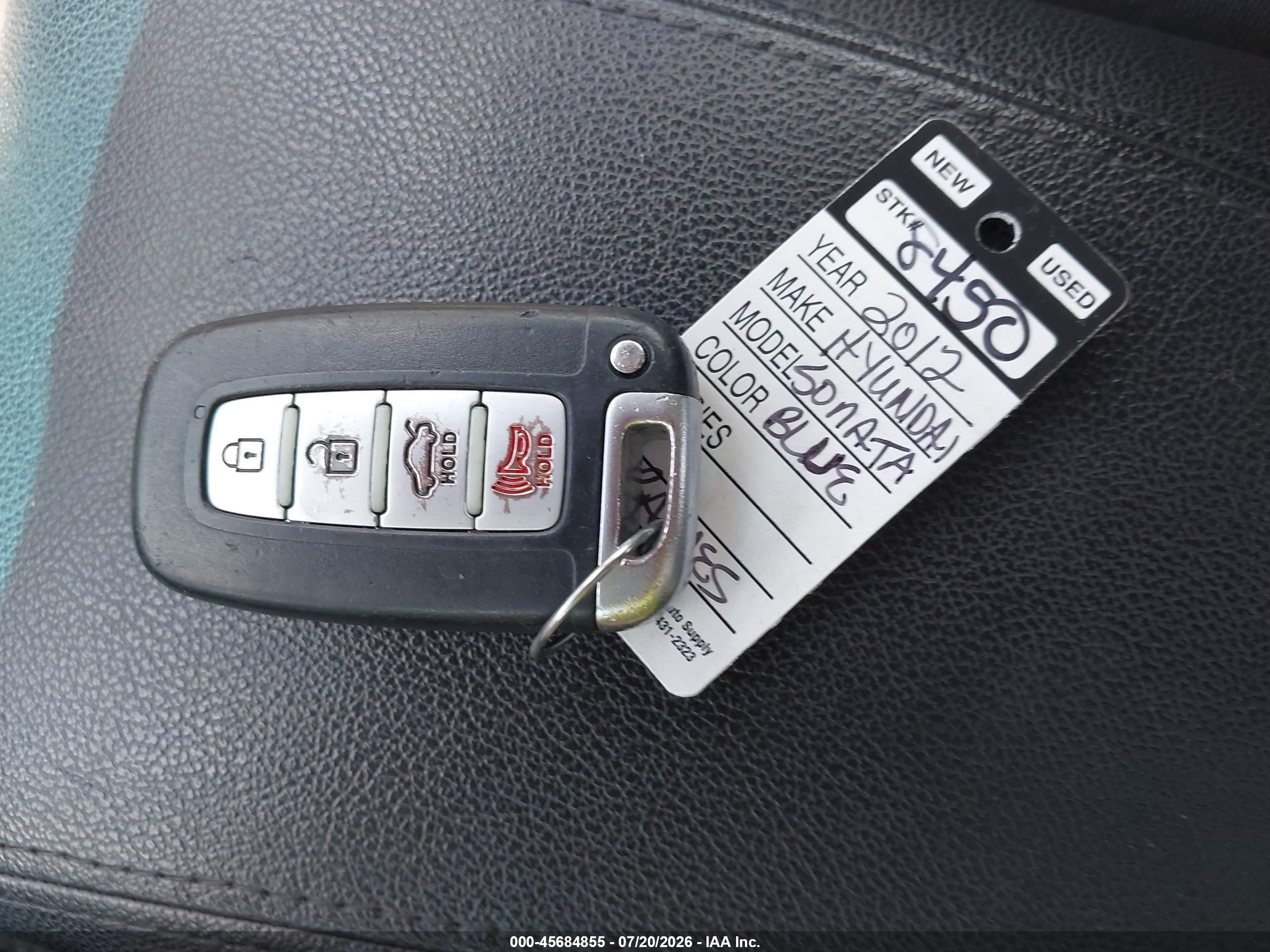 2012 Hyundai Sonata Hybrid   Синий vin: KMHEC4A40CA038120