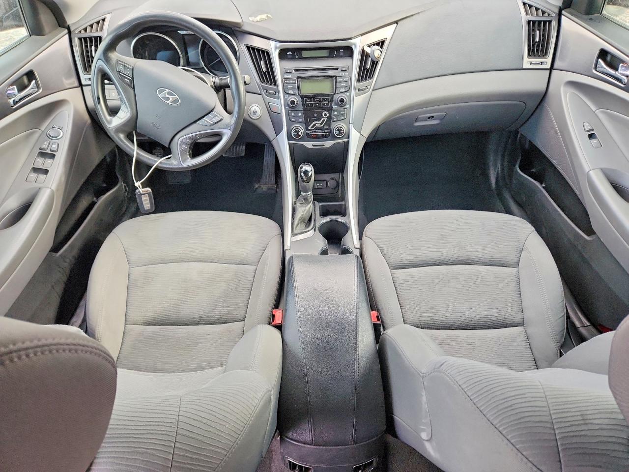 2013 Hyundai Sonata Hybrid Black vin: KMHEC4A40DA093202