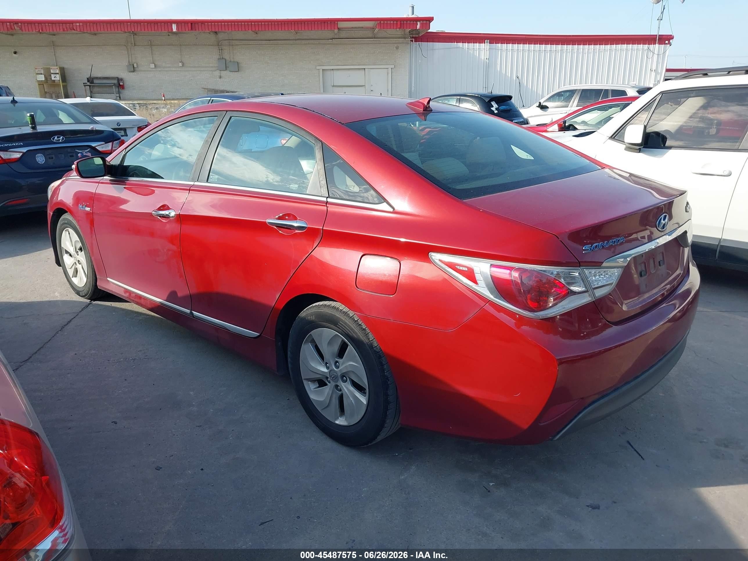 2013 Hyundai Sonata Hybrid   Champagne vin: KMHEC4A40DA096391