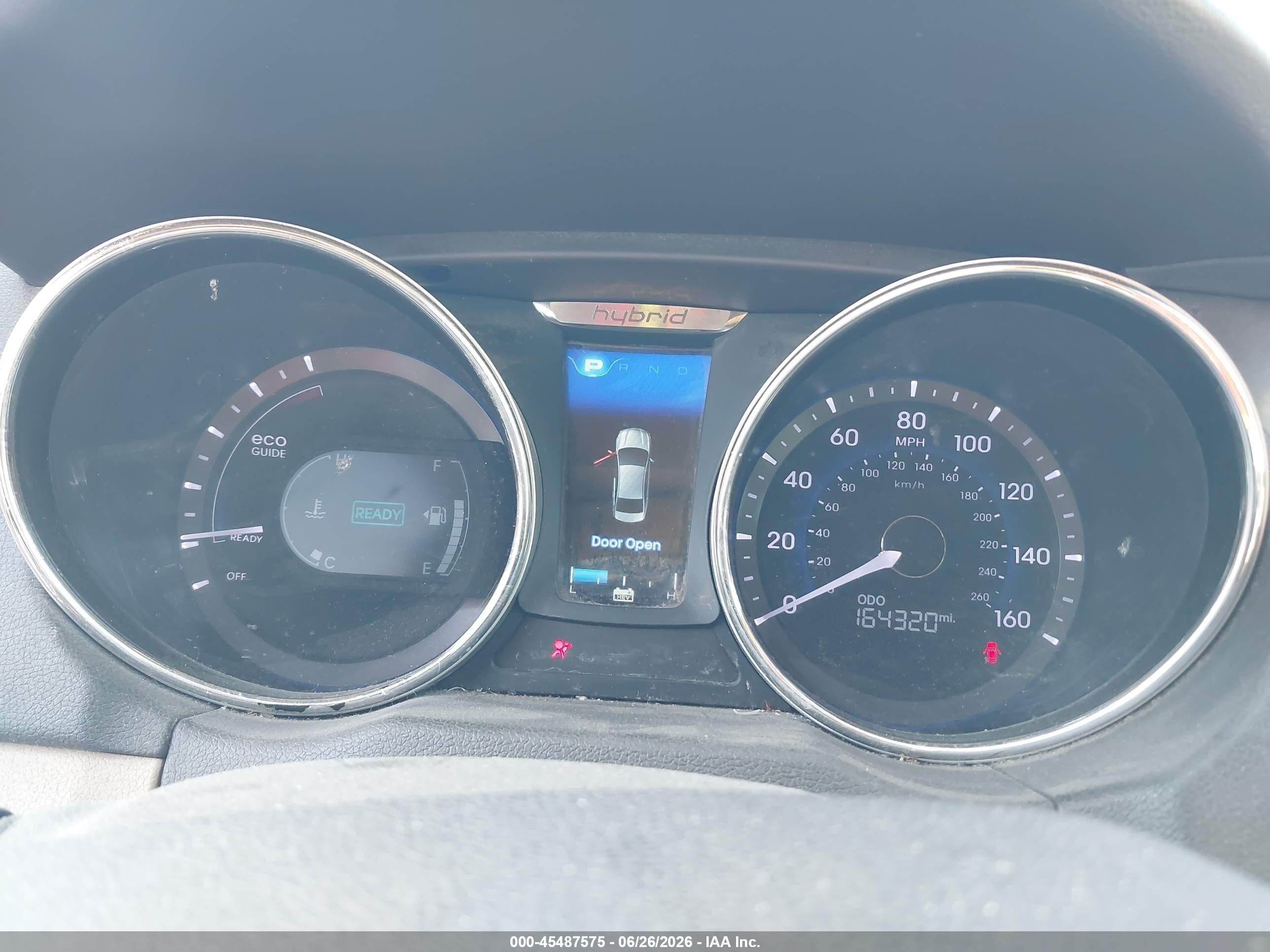 2013 Hyundai Sonata Hybrid   Champagne vin: KMHEC4A40DA096391