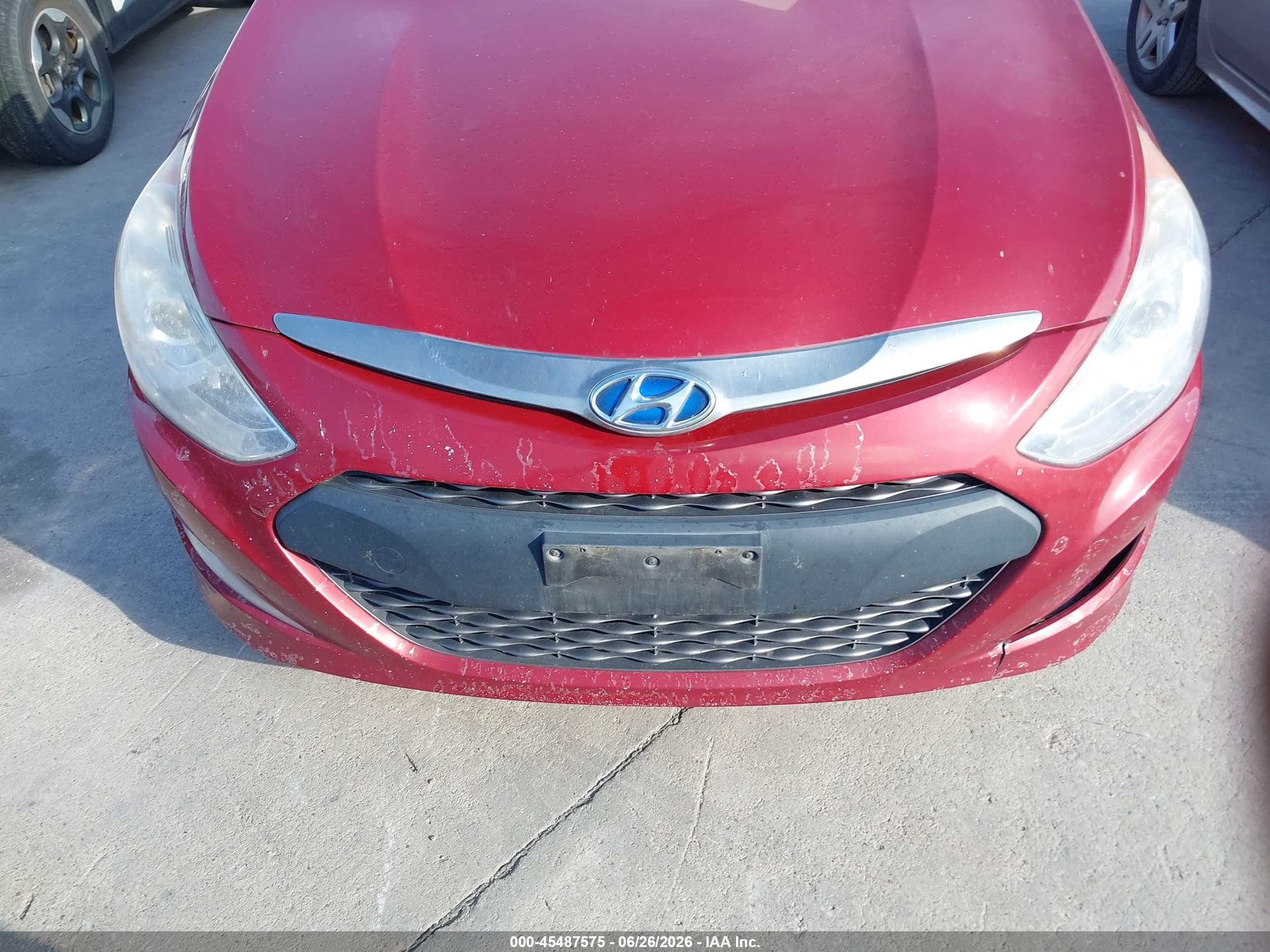 2013 Hyundai Sonata Hybrid   Champagne vin: KMHEC4A40DA096391