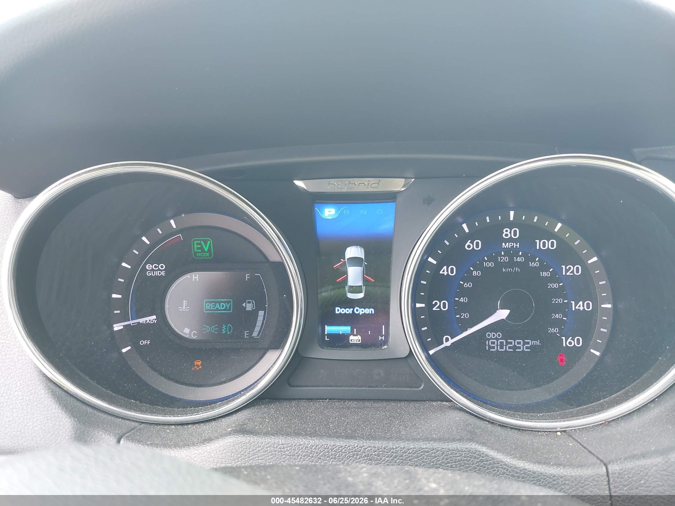 2013 Hyundai Sonata Hybrid Limited White vin: KMHEC4A40DA096858
