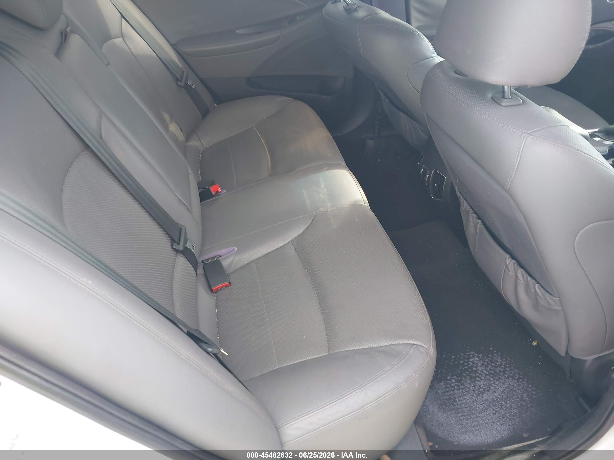 2013 Hyundai Sonata Hybrid Limited White vin: KMHEC4A40DA096858