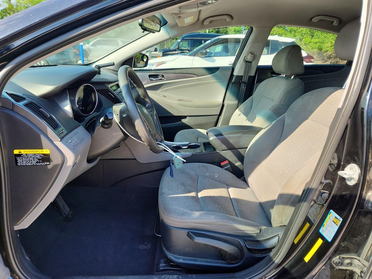 2014 Hyundai Sonata Hybrid Black vin: KMHEC4A40EA118049