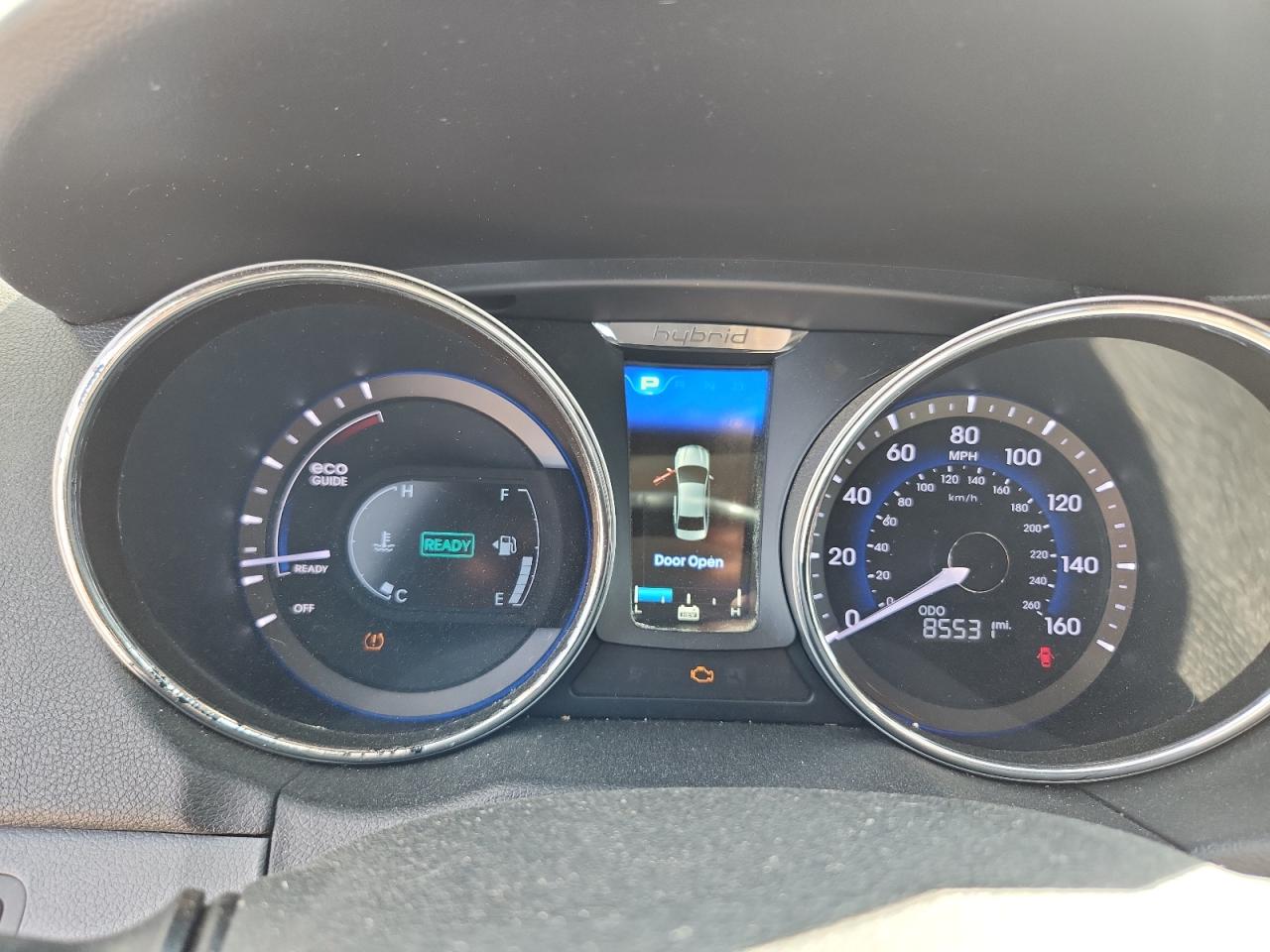 2015 Hyundai Sonata Hybrid Limited Silver vin: KMHEC4A40FA122913