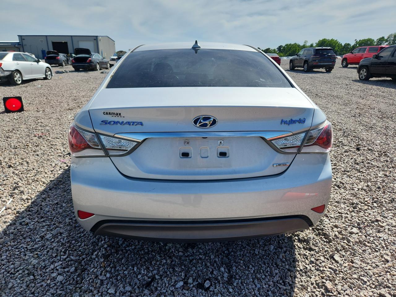 2015 Hyundai Sonata Hybrid Limited Silver vin: KMHEC4A40FA122913