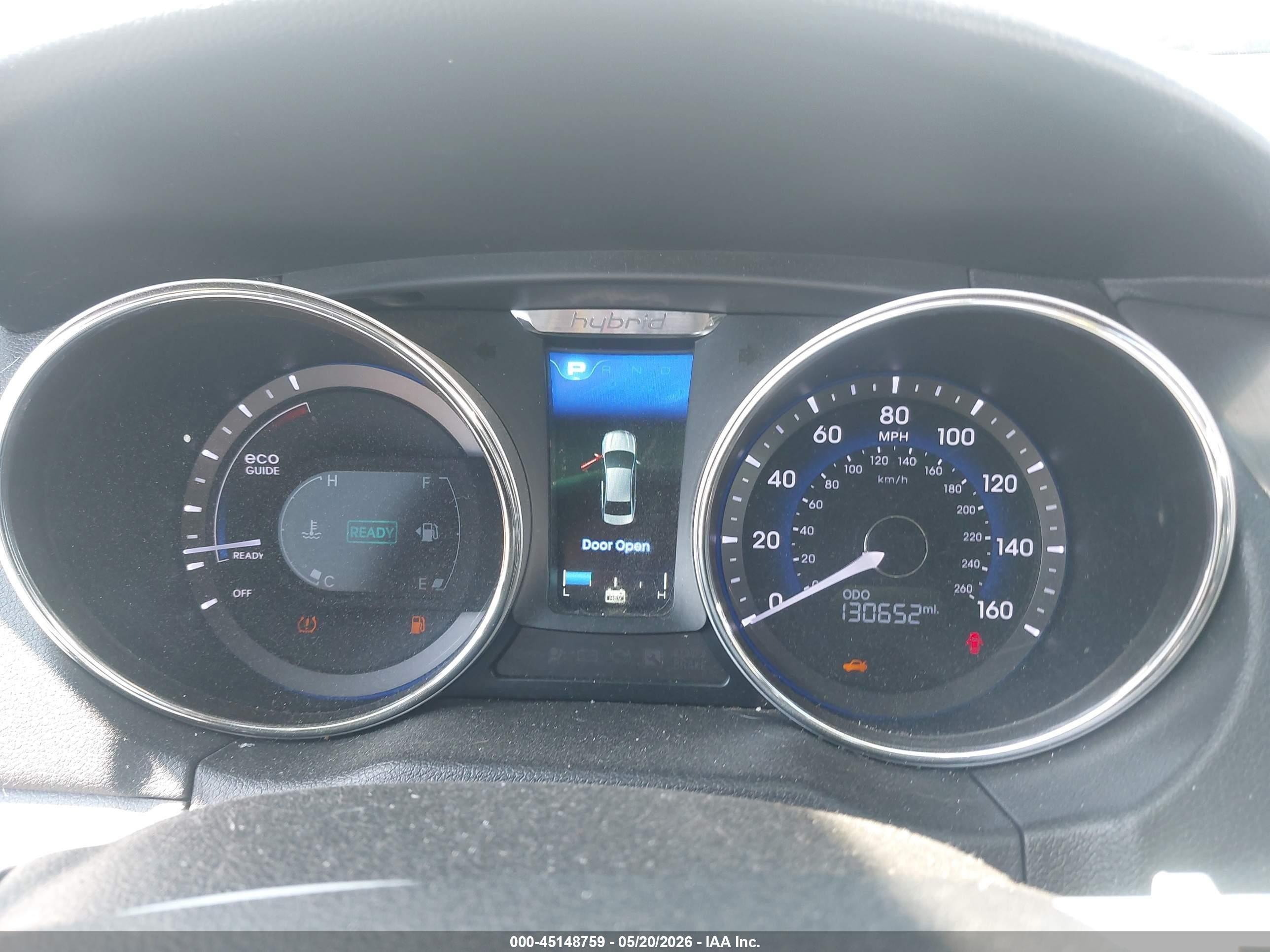 2015 Hyundai Sonata Hybrid Limited White vin: KMHEC4A40FA126184