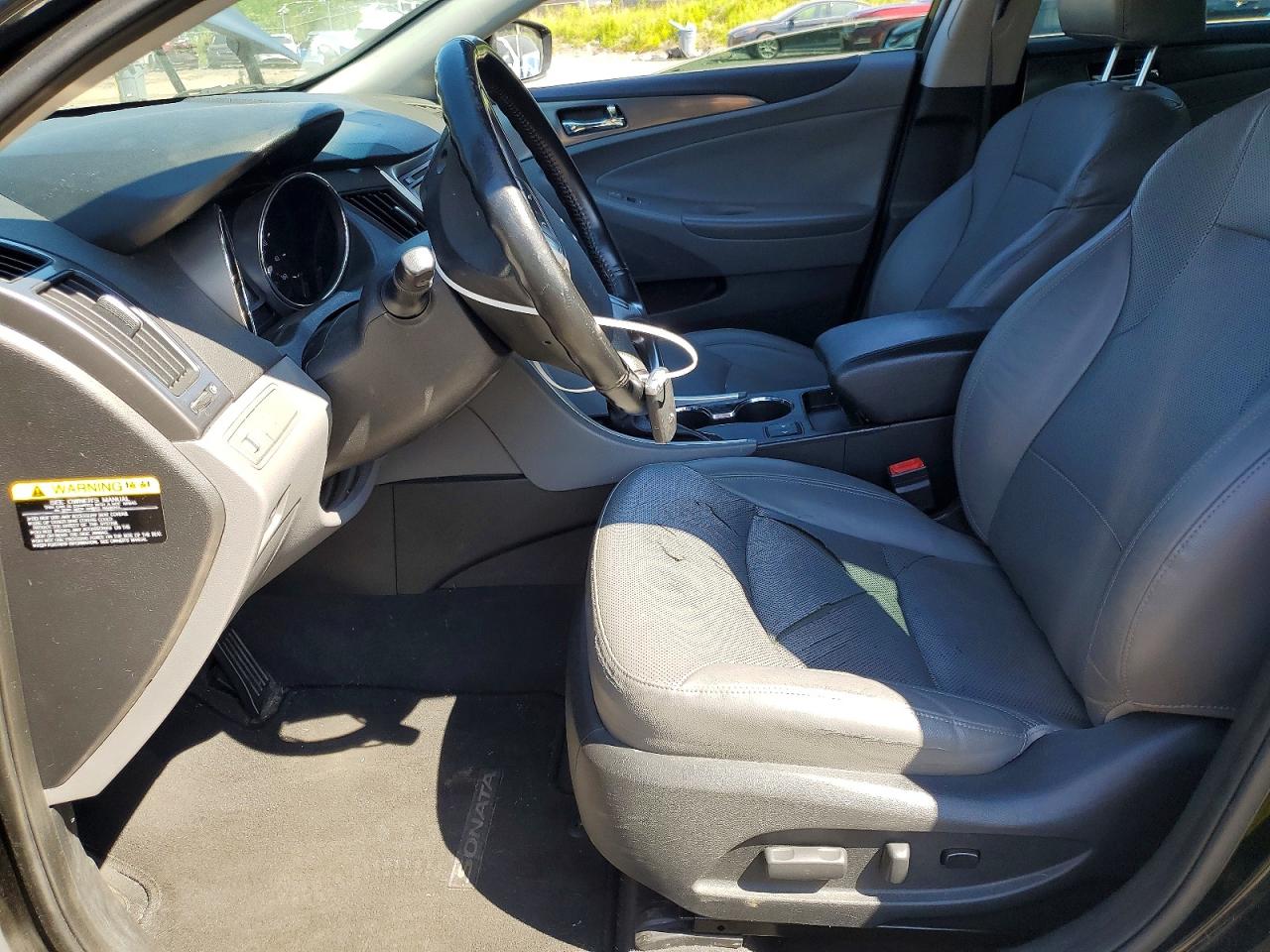 2015 Hyundai Sonata Hybrid Limited Black vin: KMHEC4A40FA127979