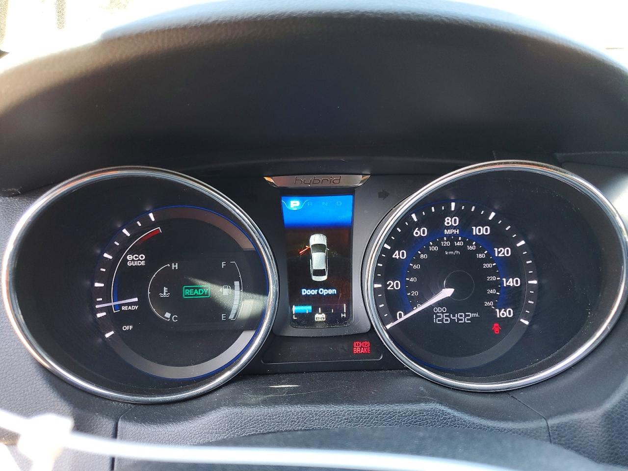 2015 Hyundai Sonata Hybrid Limited Black vin: KMHEC4A40FA127979