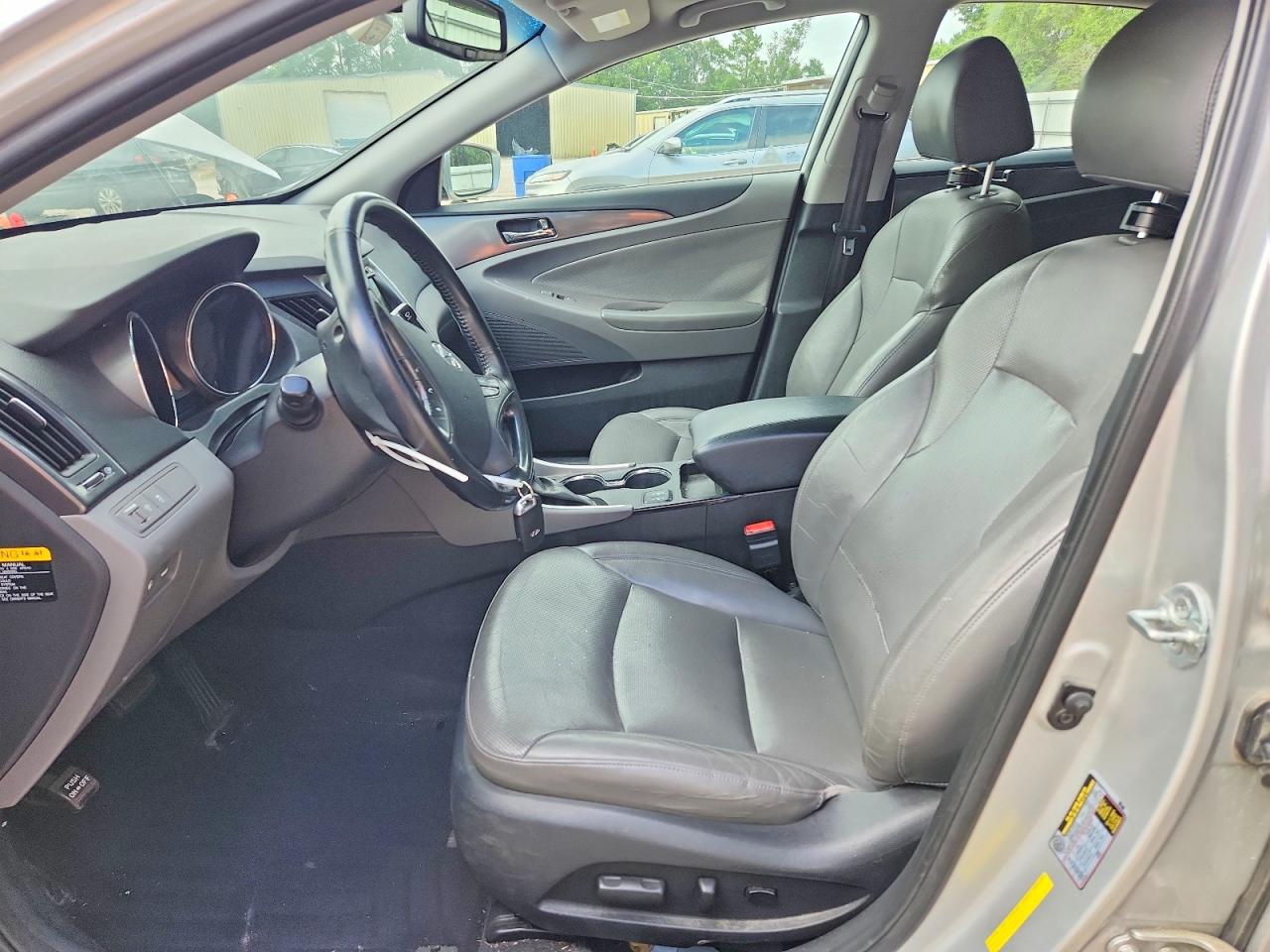 2015 Hyundai Sonata Hybrid Limited Gray vin: KMHEC4A40FA129506