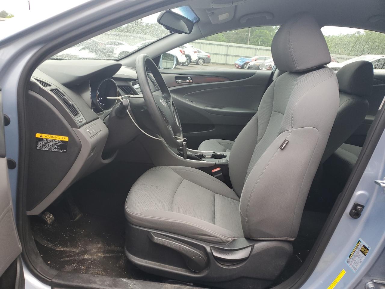 2015 Hyundai Sonata Hybrid Blue vin: KMHEC4A40FA135063