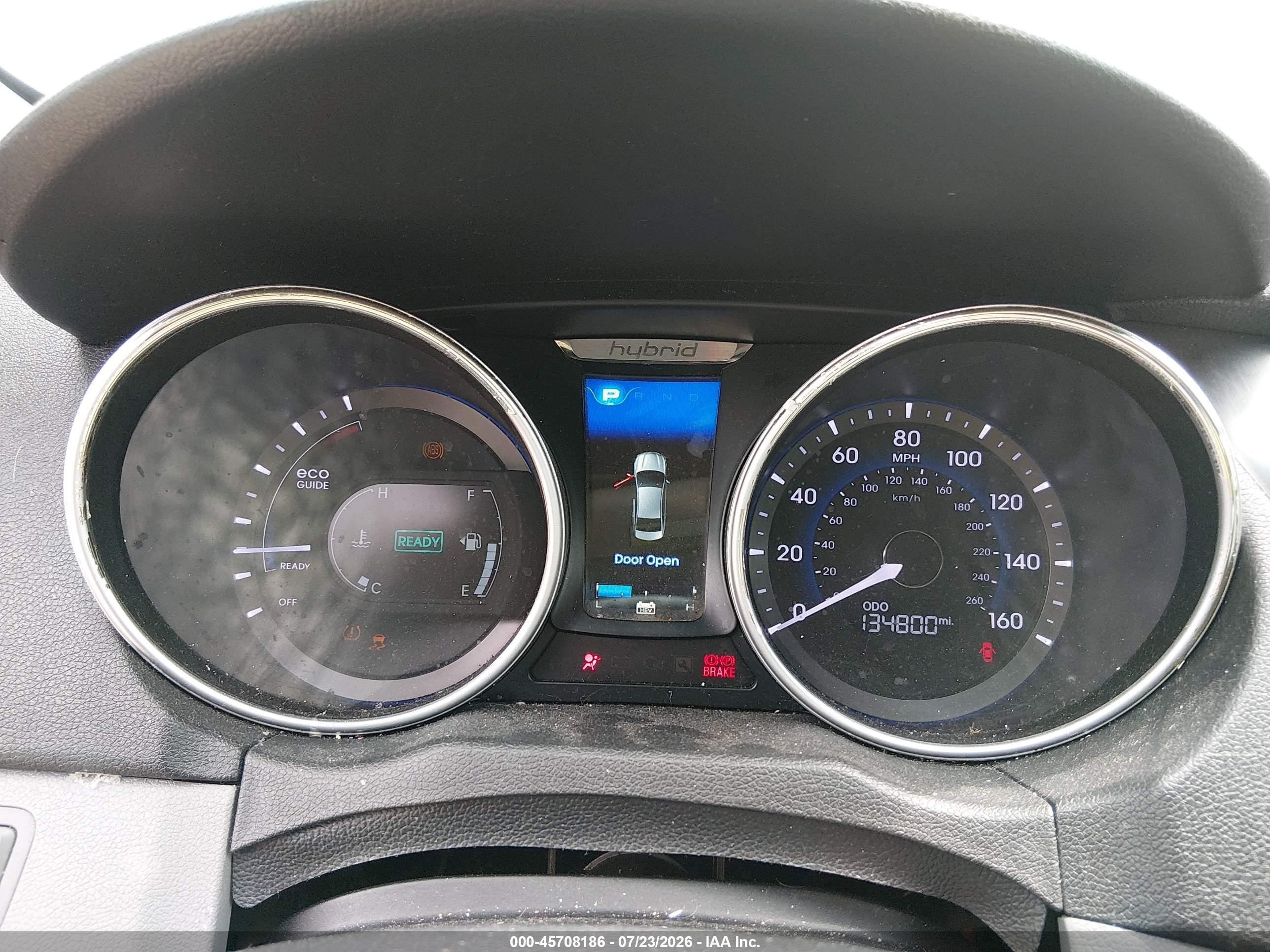 2011 Hyundai Sonata Hybrid   Серебряный vin: KMHEC4A41BA002418
