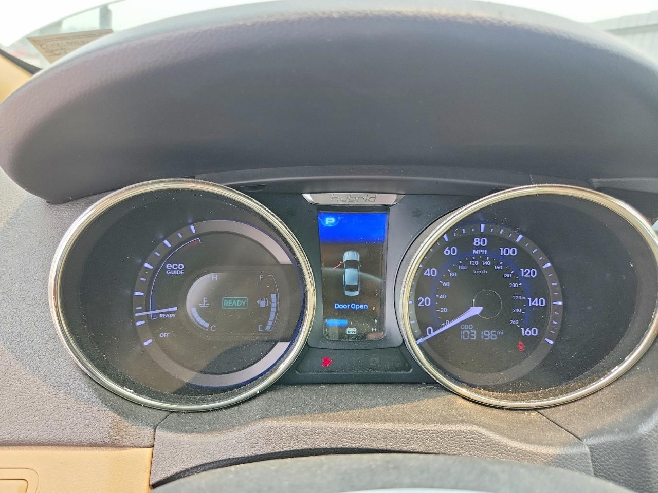 2011 Hyundai Sonata Hybrid Белый vin: KMHEC4A41BA011412