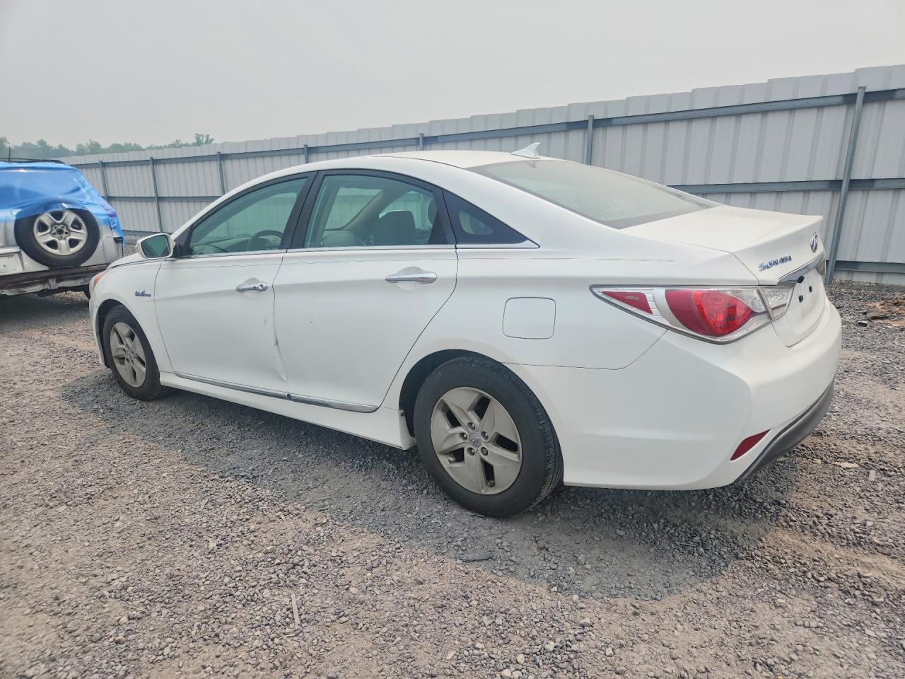 2011 Hyundai Sonata Hybrid Белый vin: KMHEC4A41BA011412