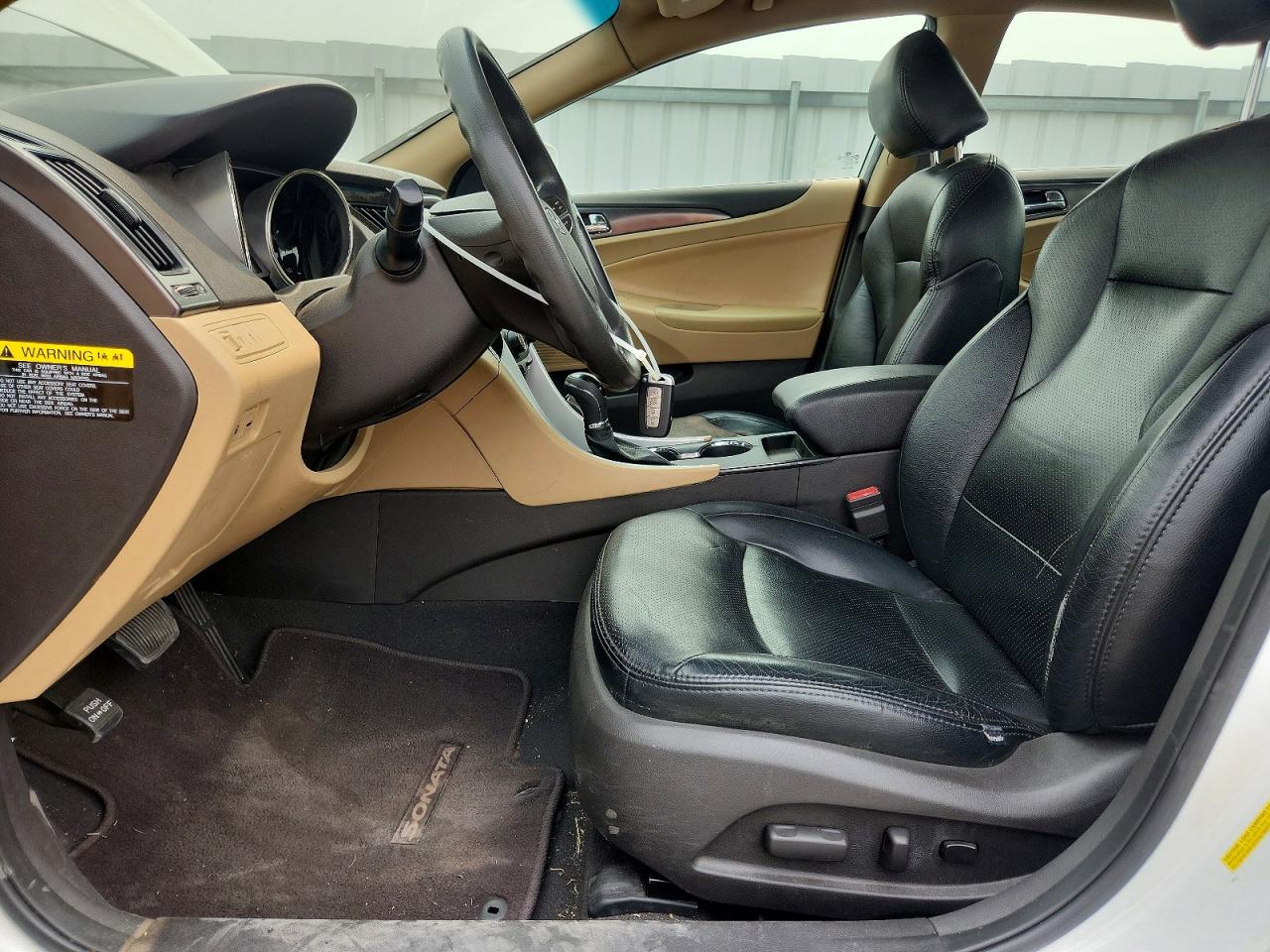 2011 Hyundai Sonata Hybrid Белый vin: KMHEC4A41BA011412