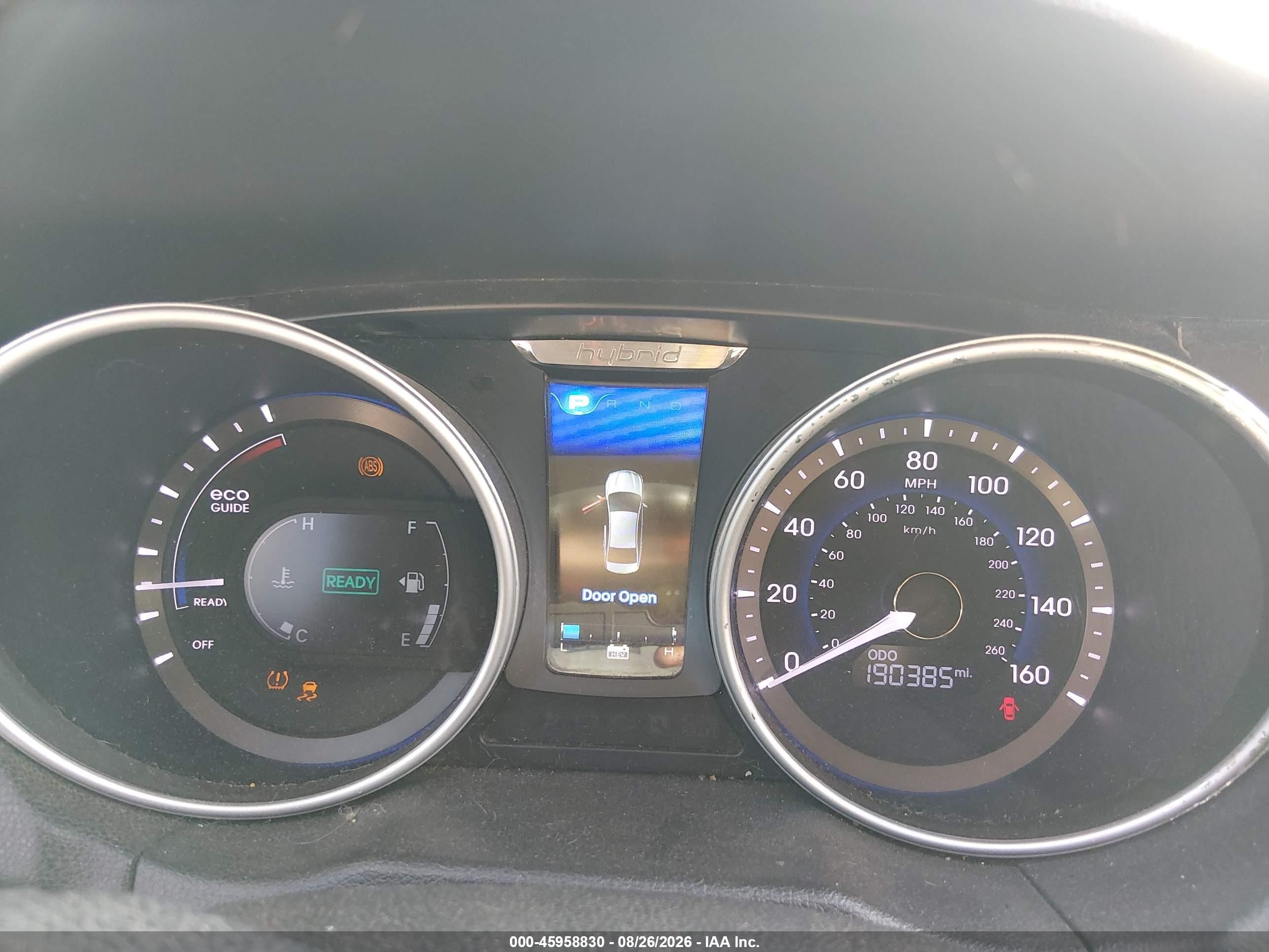 2012 Hyundai Sonata Hybrid   Silver vin: KMHEC4A41CA020449