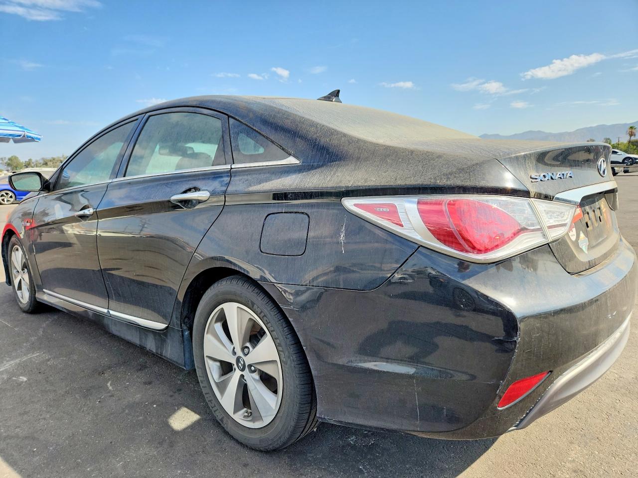 2012 Hyundai Sonata Hybrid Black vin: KMHEC4A41CA062670