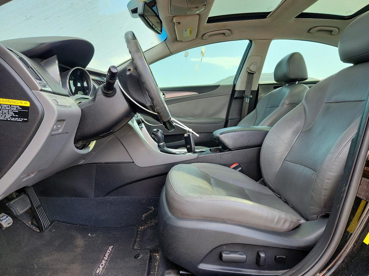 2012 Hyundai Sonata Hybrid Black vin: KMHEC4A41CA062670