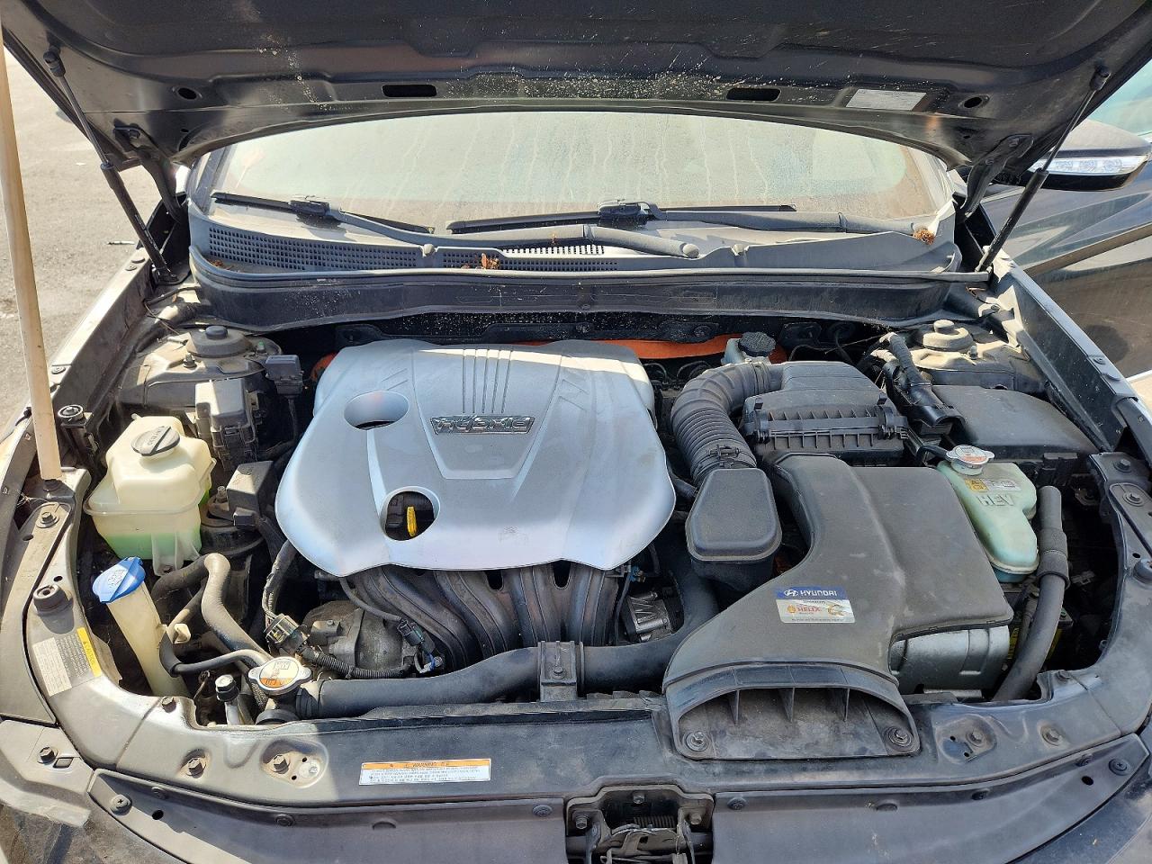 2012 Hyundai Sonata Hybrid Black vin: KMHEC4A41CA062670