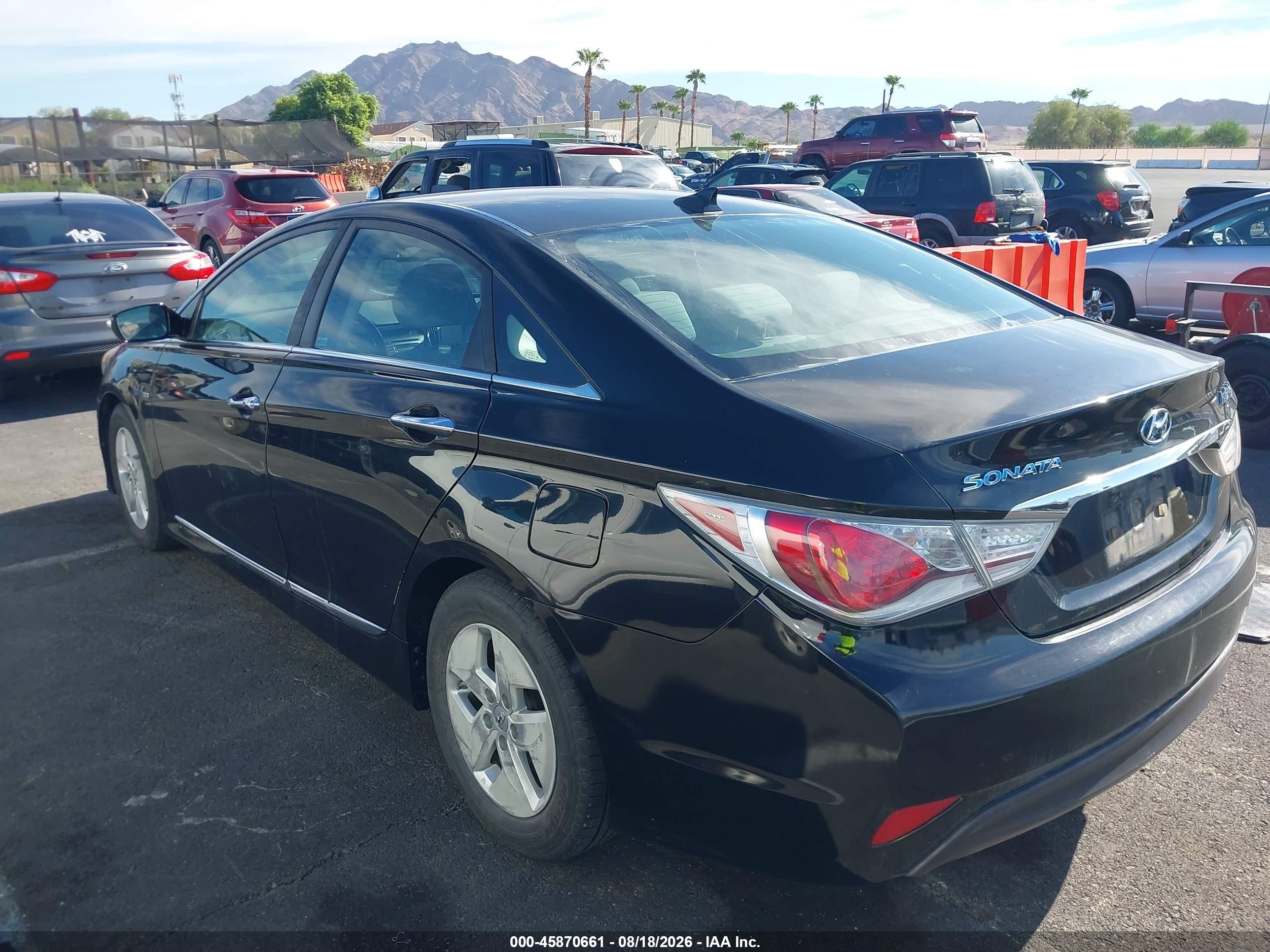 2012 Hyundai Sonata Hybrid   Черный vin: KMHEC4A41CA062703