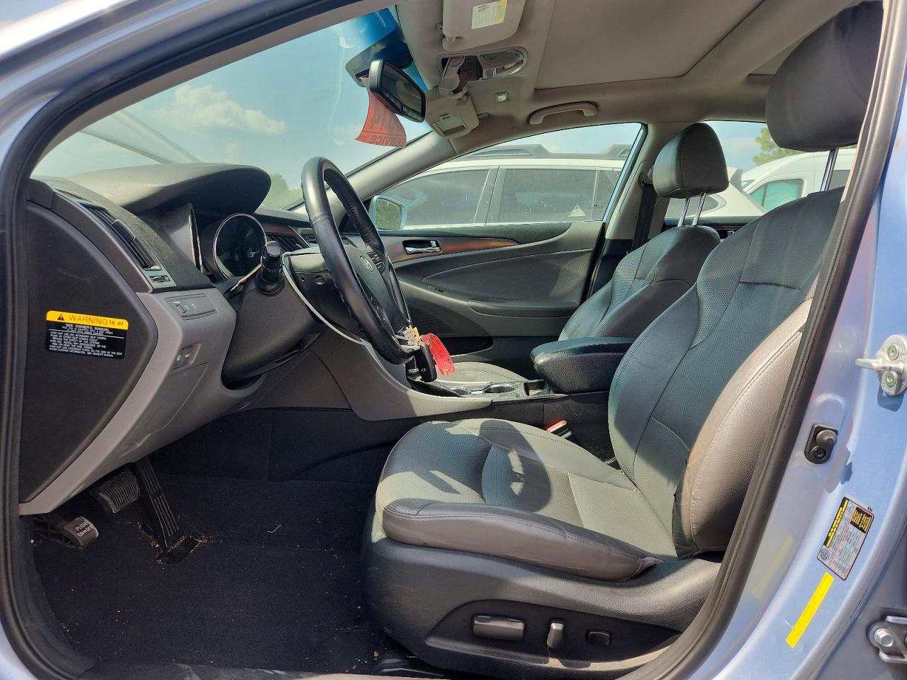 2013 Hyundai Sonata Hybrid Blue vin: KMHEC4A41DA050178