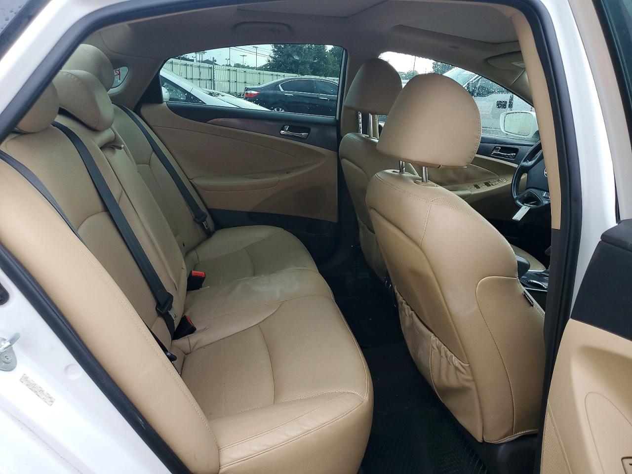 2013 Hyundai Sonata Hybrid White vin: KMHEC4A41DA074951