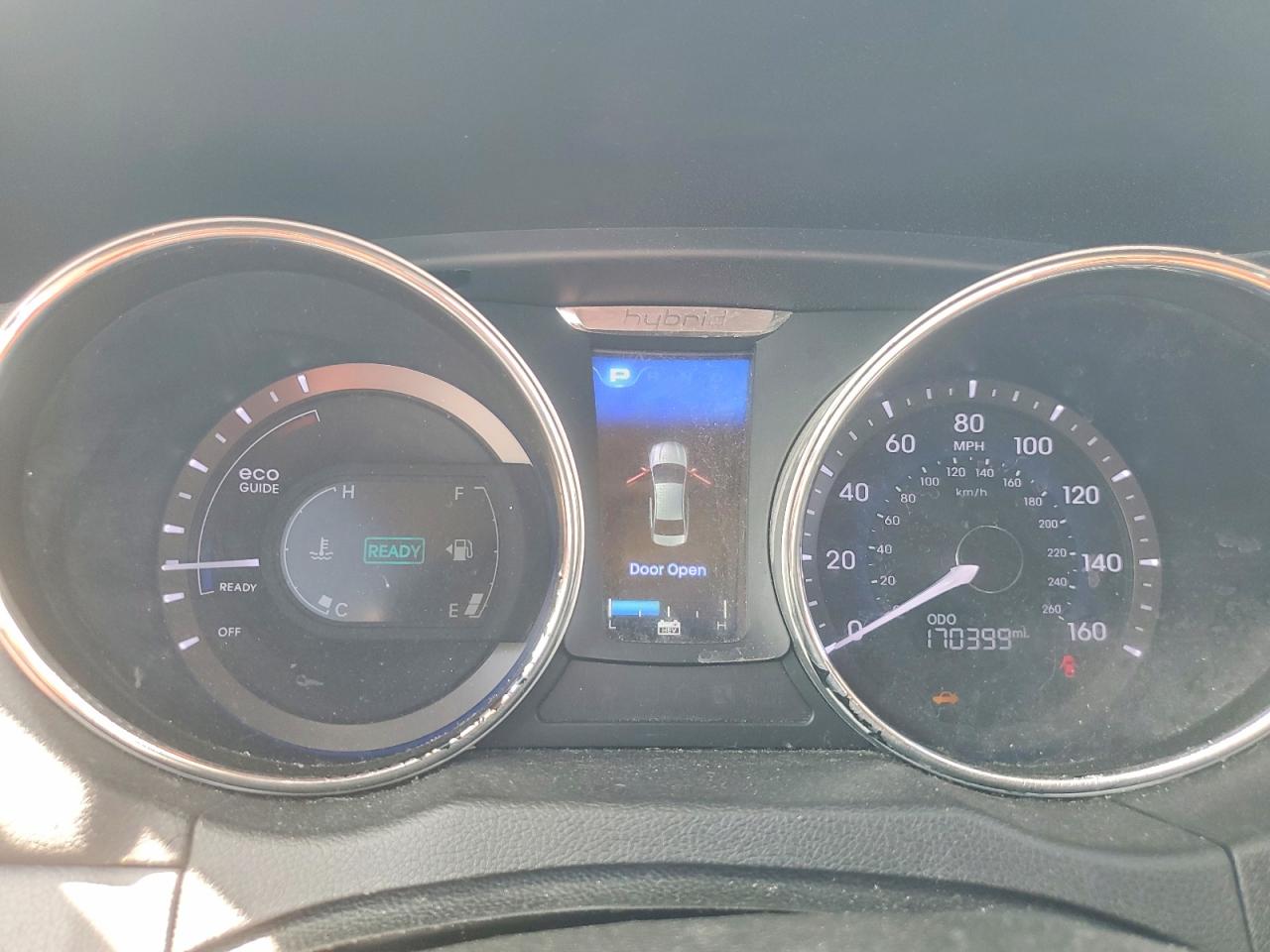 2013 Hyundai Sonata Hybrid Black vin: KMHEC4A41DA094830