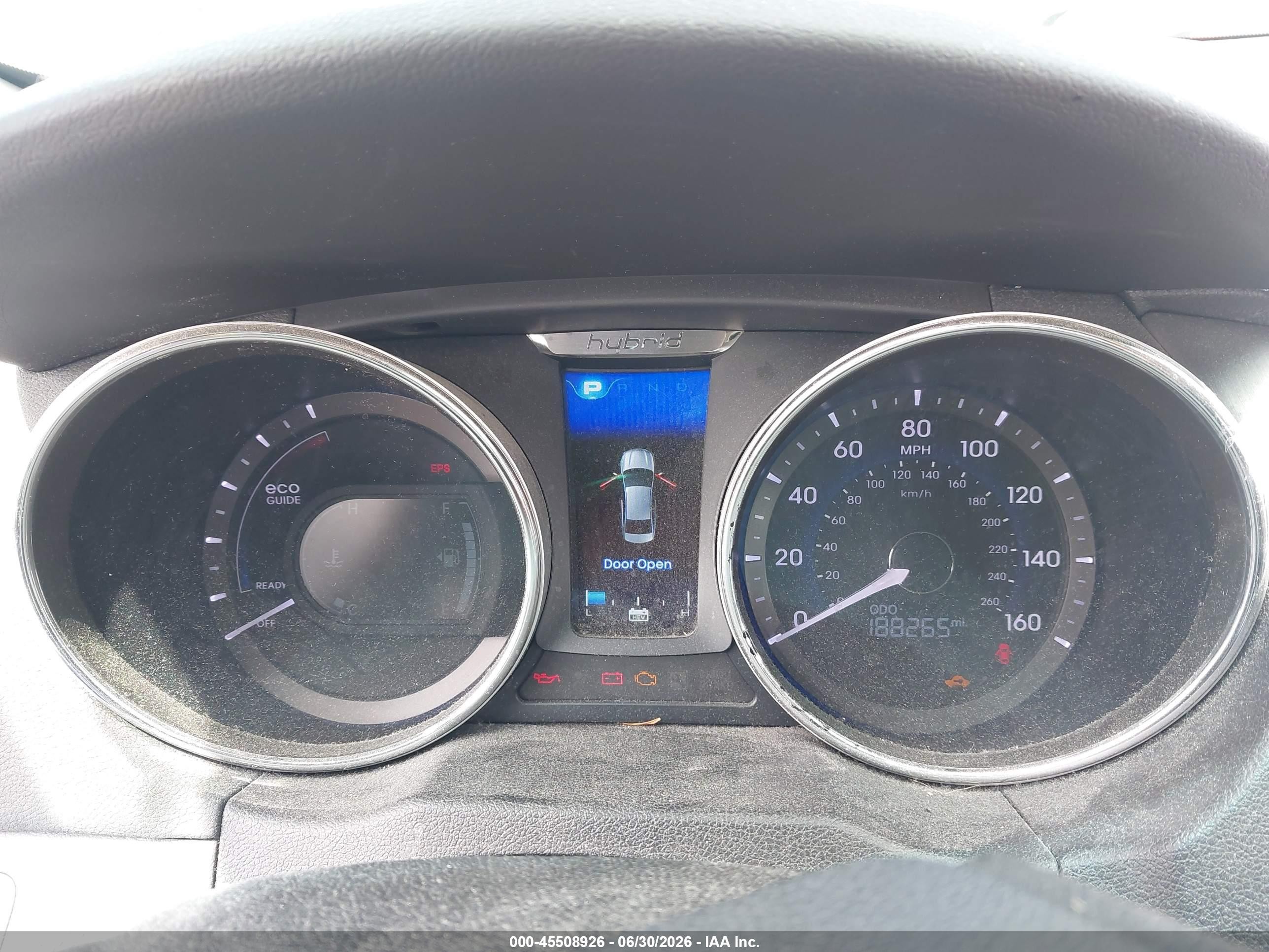 2013 Hyundai Sonata Hybrid Limited Silver vin: KMHEC4A41DA095251