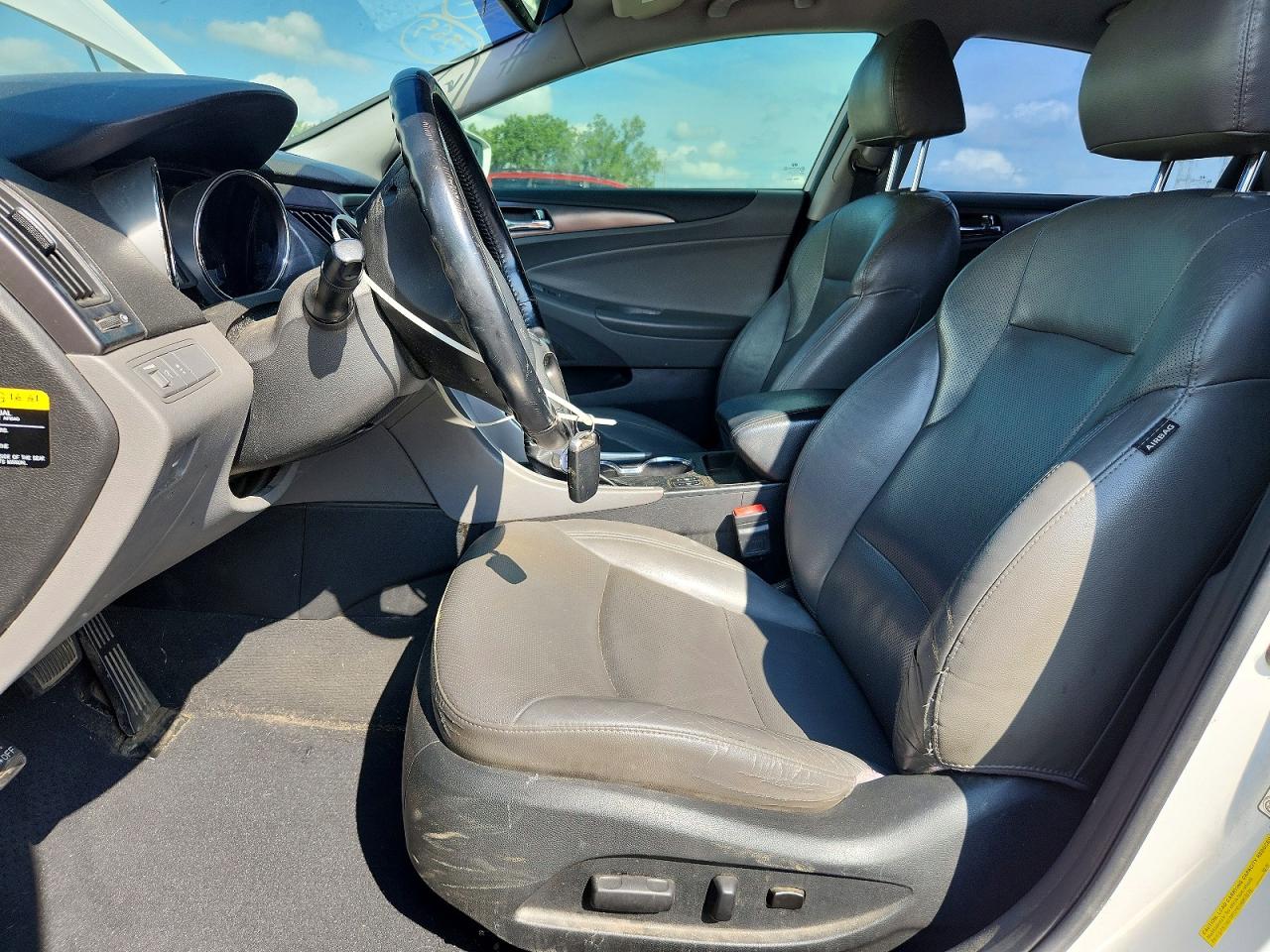 2013 Hyundai Sonata Hybrid White vin: KMHEC4A41DA097565