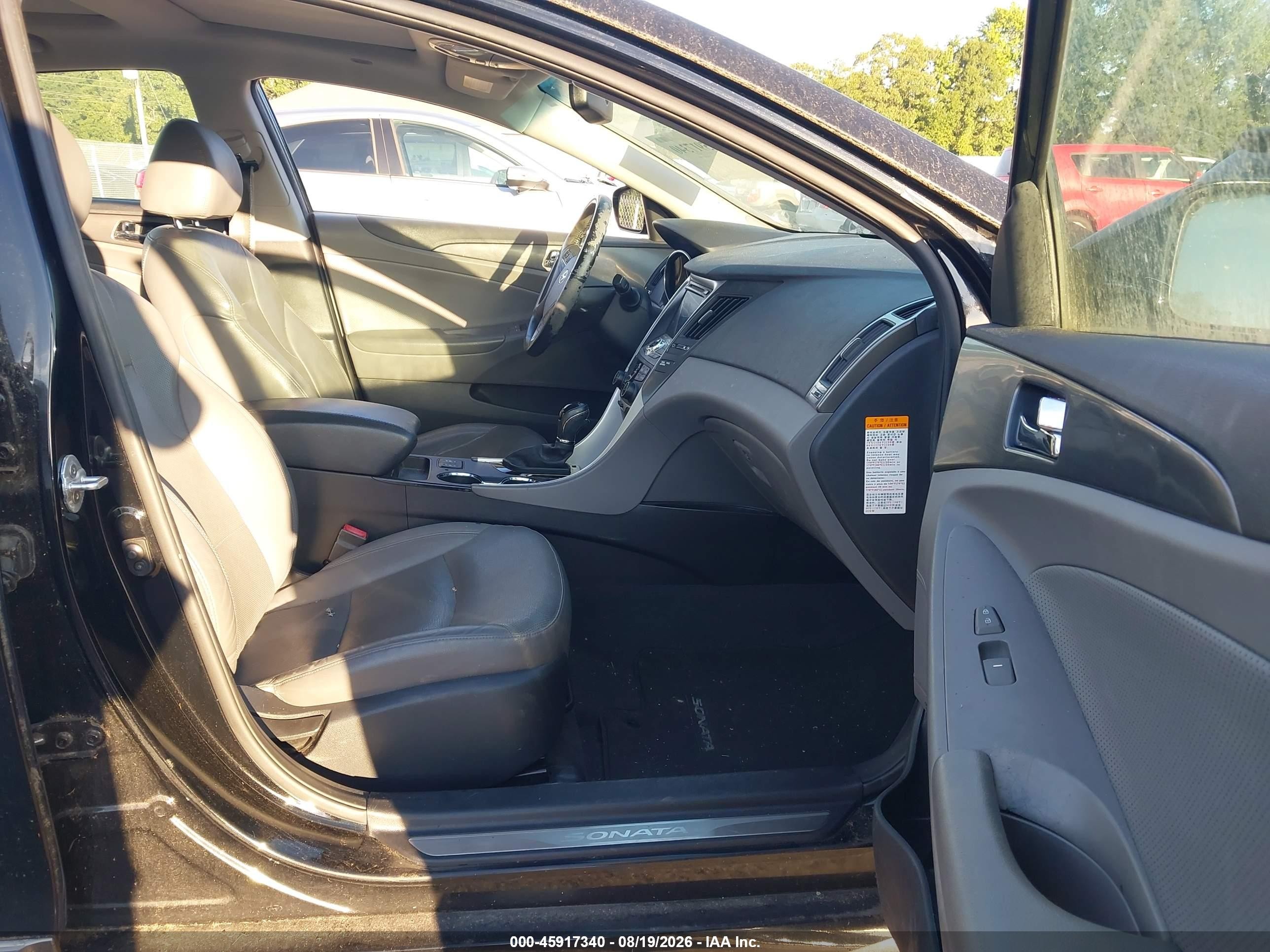 2015 Hyundai Sonata Hybrid Limited Black vin: KMHEC4A41FA127067
