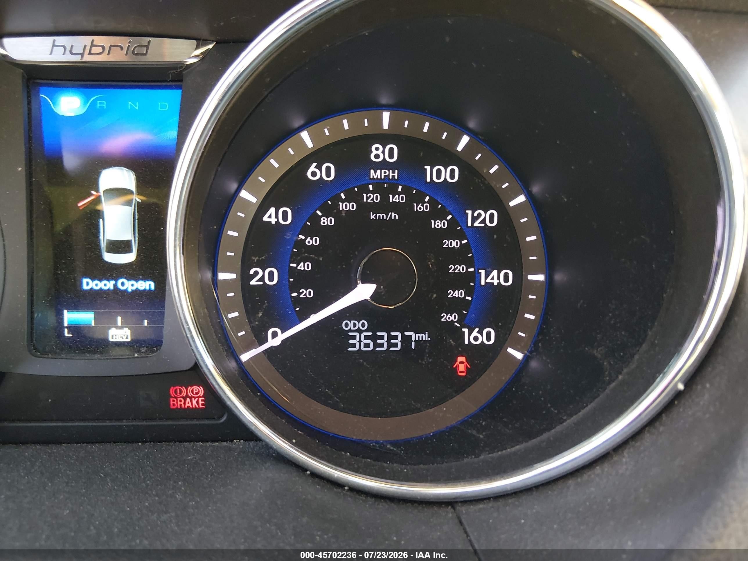 2015 Hyundai Sonata Hybrid   White vin: KMHEC4A41FA133080