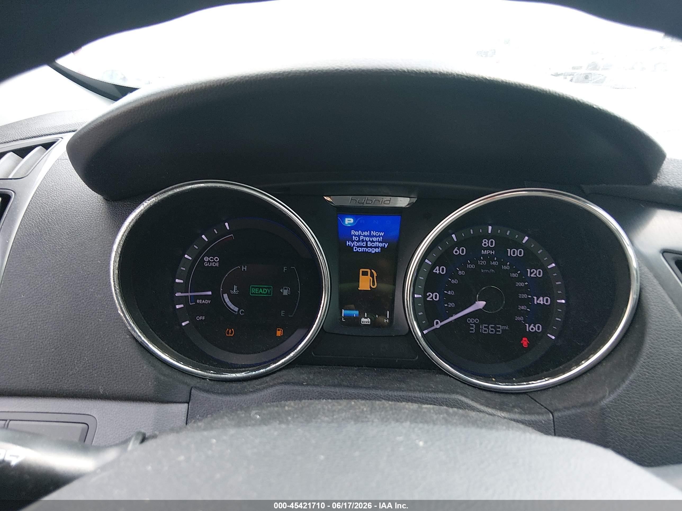 2015 Hyundai Sonata Hybrid   Black vin: KMHEC4A41FA134200