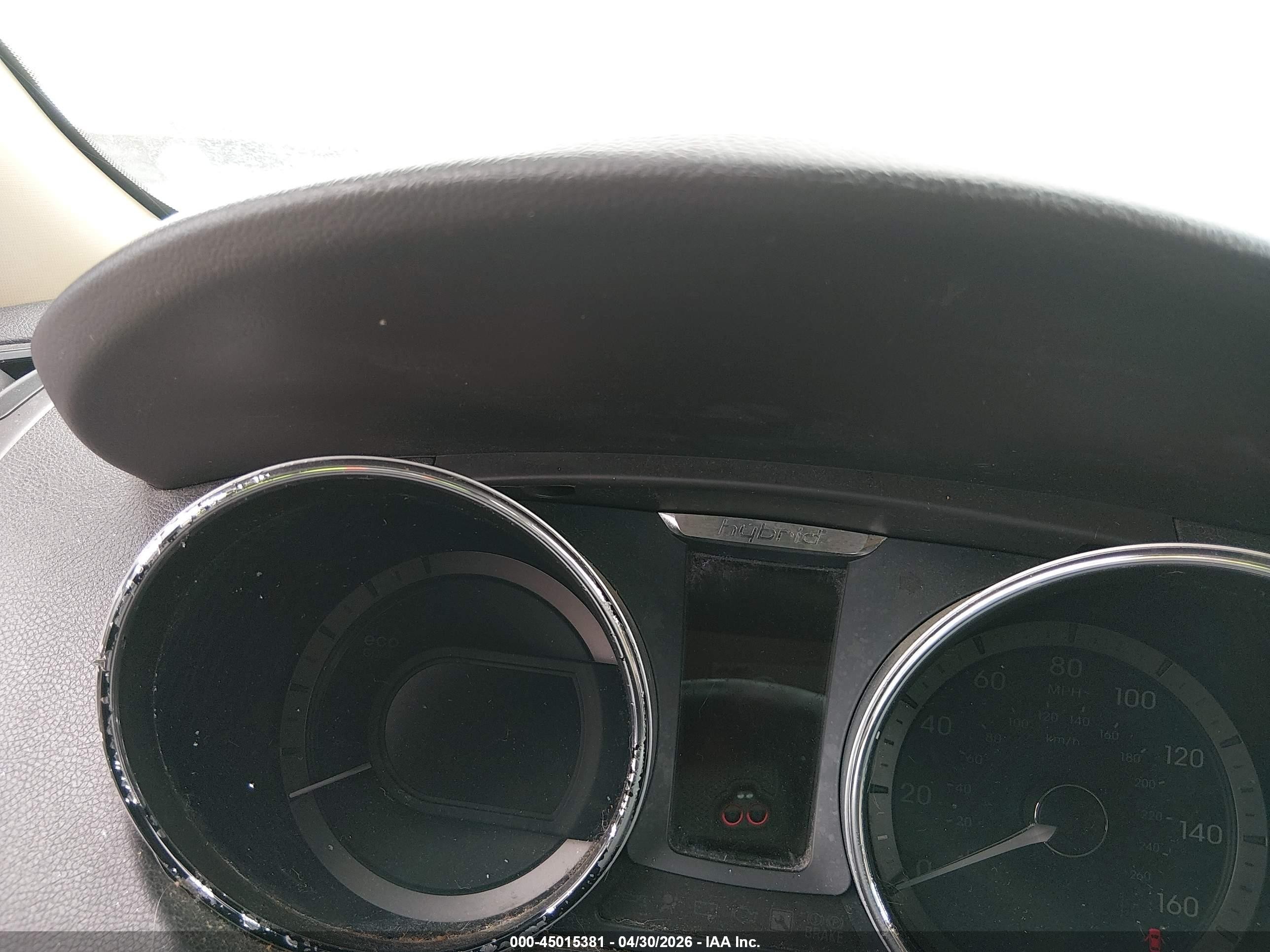 2015 Hyundai Sonata Hybrid Limited Red vin: KMHEC4A41FA135749