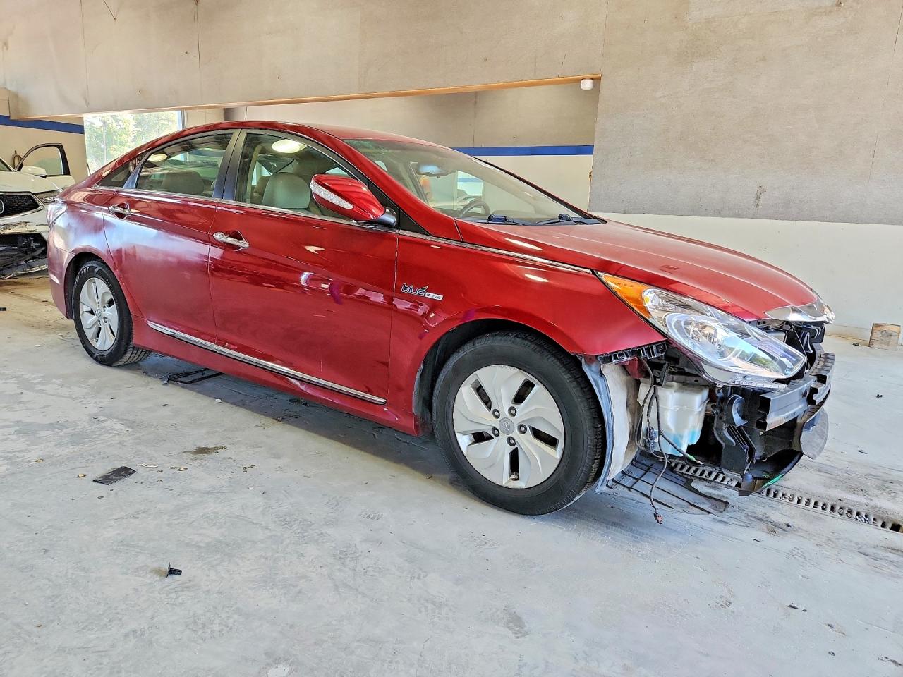 2015 Hyundai Sonata Hybrid Base Black vin: KMHEC4A41FA138862