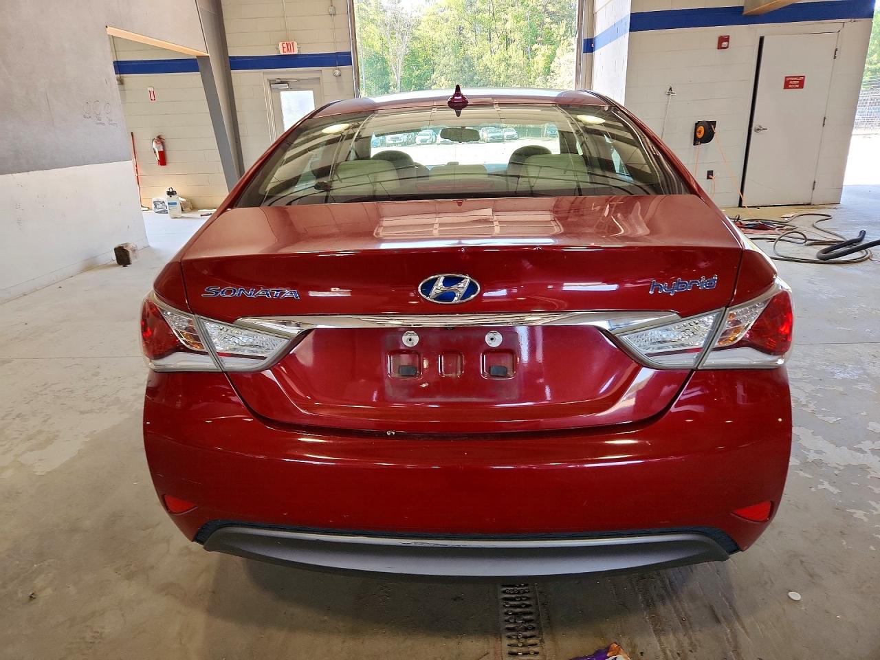 2015 Hyundai Sonata Hybrid Base Black vin: KMHEC4A41FA138862